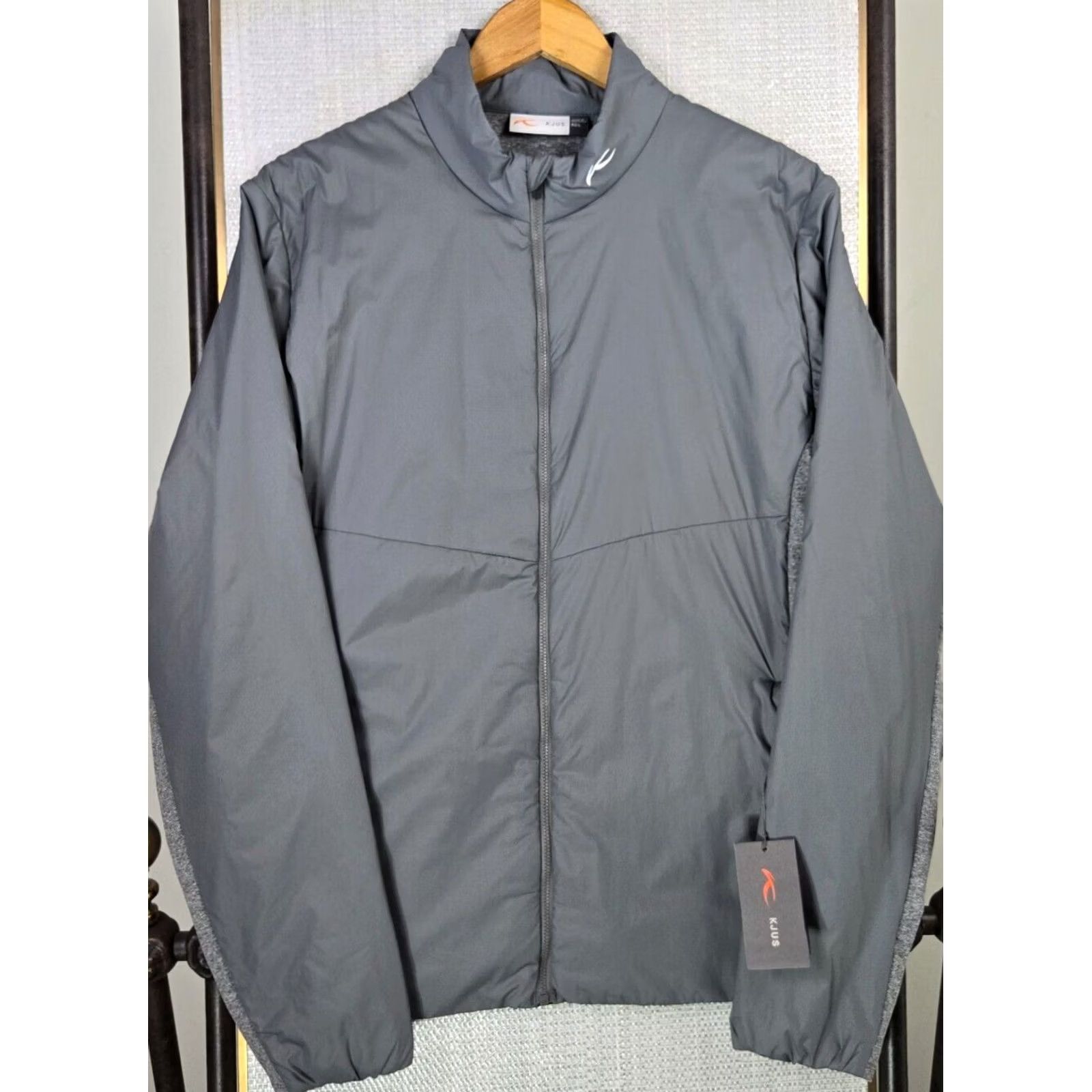 KJUS KJUS Men's Full Zip Insulated Windproof Hybrid Jacket Golf Casual Gray Large Size US L / EU 52-54 / 3 - 4 Thumbnail