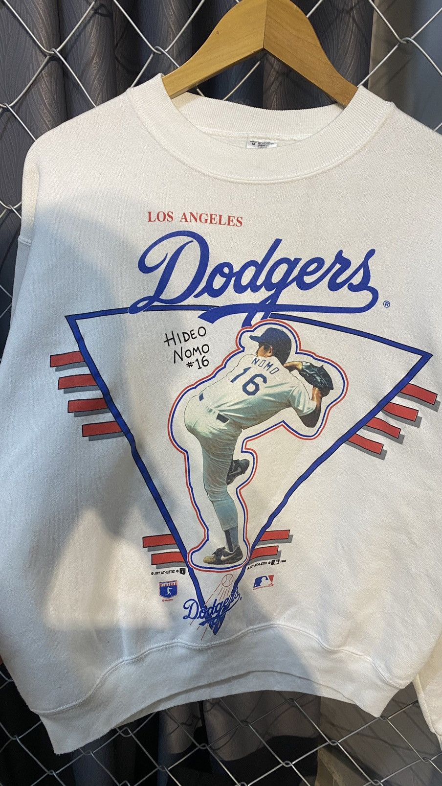 MLB × Vintage VINTAGE 1995 MLB LOS ANGELES DODGERS SWEASHIRT WHITE MEDIUM Size US M / EU 48-50 / 2 - 3 Thumbnail