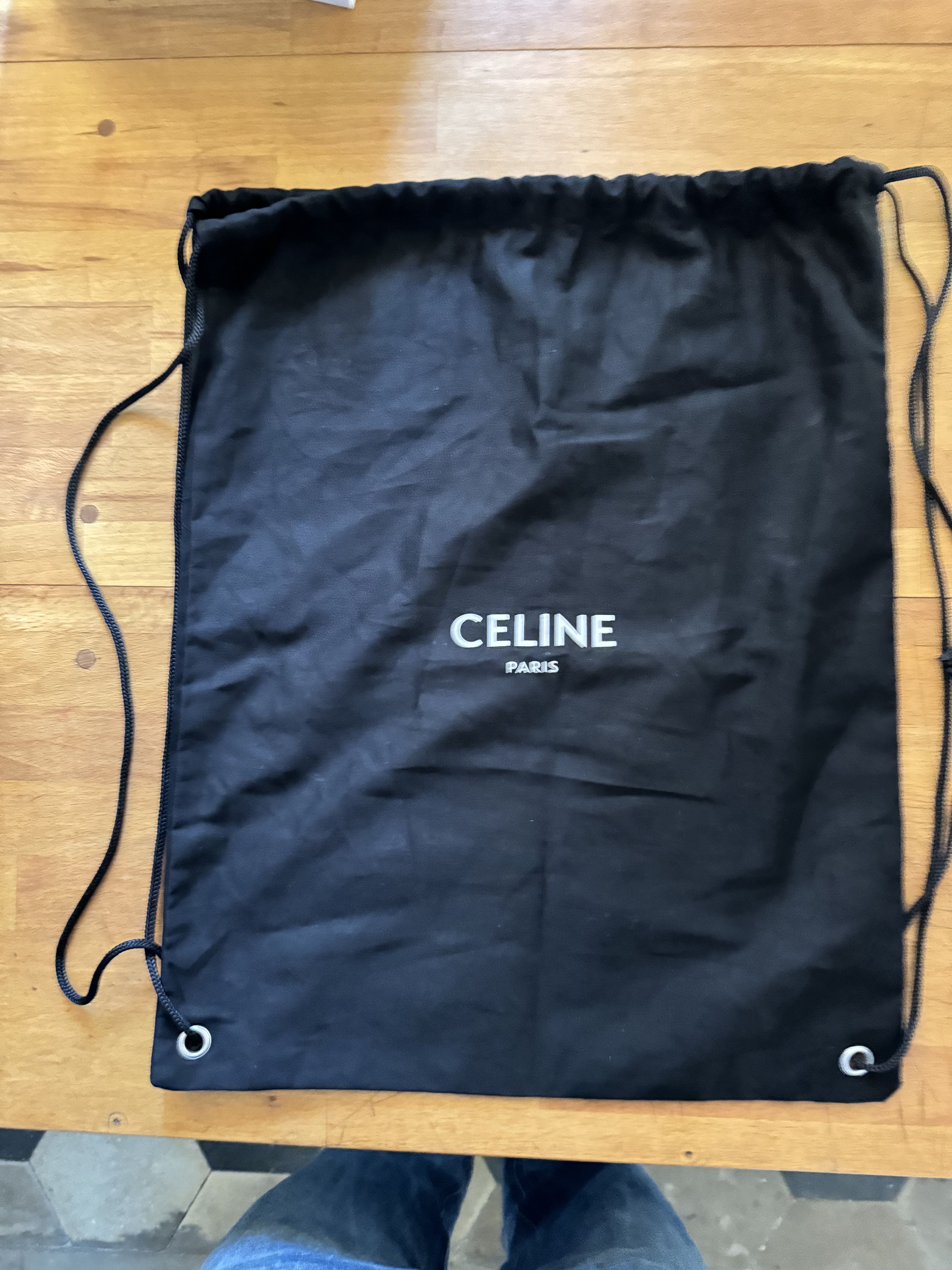 Celine × Hedi Slimane CELINE COTTON BACKPACK Size ONE SIZE - 1 Thumbnail