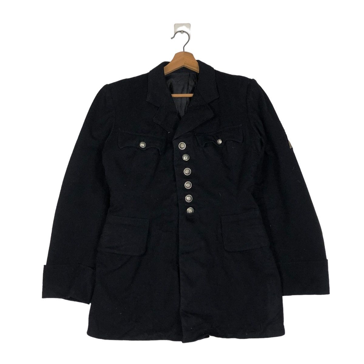 Vintage 🔥TRUE VINTAGE 60’s WOOL BUTTON JACKET MILITARY WEAR ARMY Size US M / EU 48-50 / 2 - 3 Thumbnail