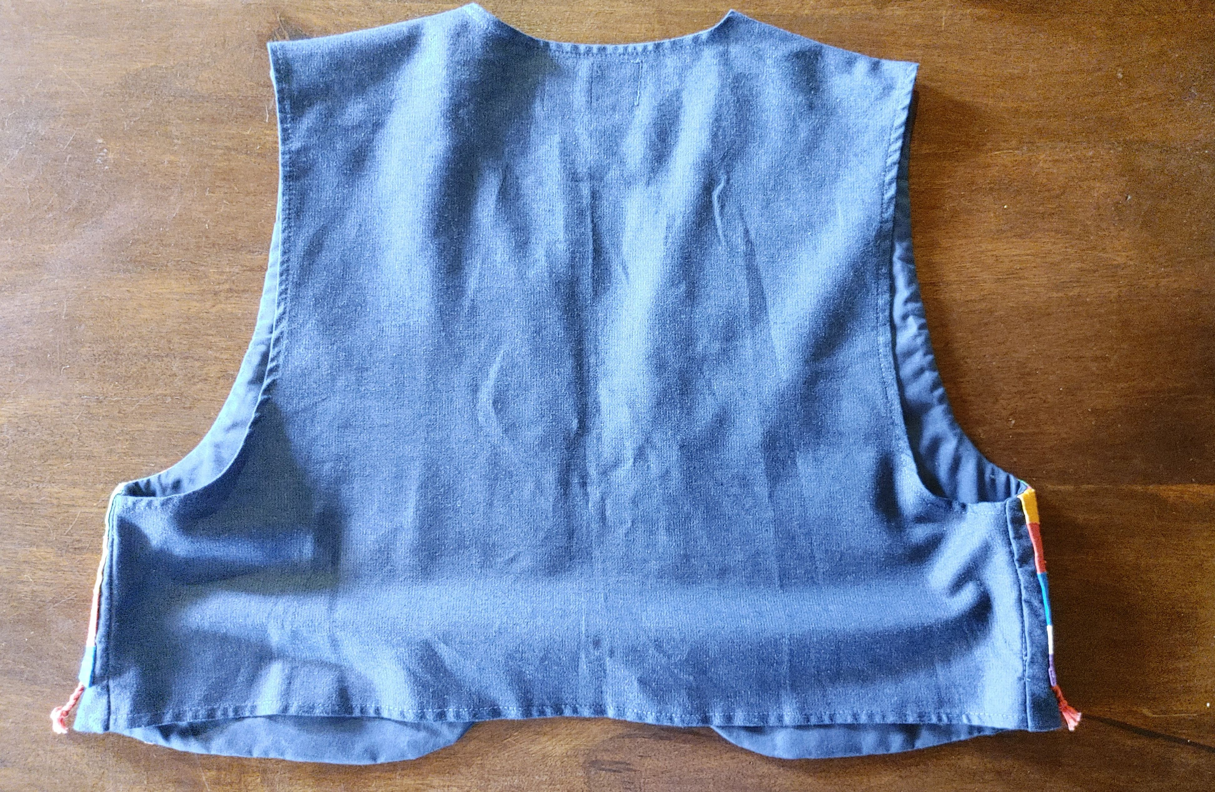 Aria × Vintage Saco Bananas by Aria Handmade Vest Size M / US 6-8 / IT 42-44 - 2 Thumbnail