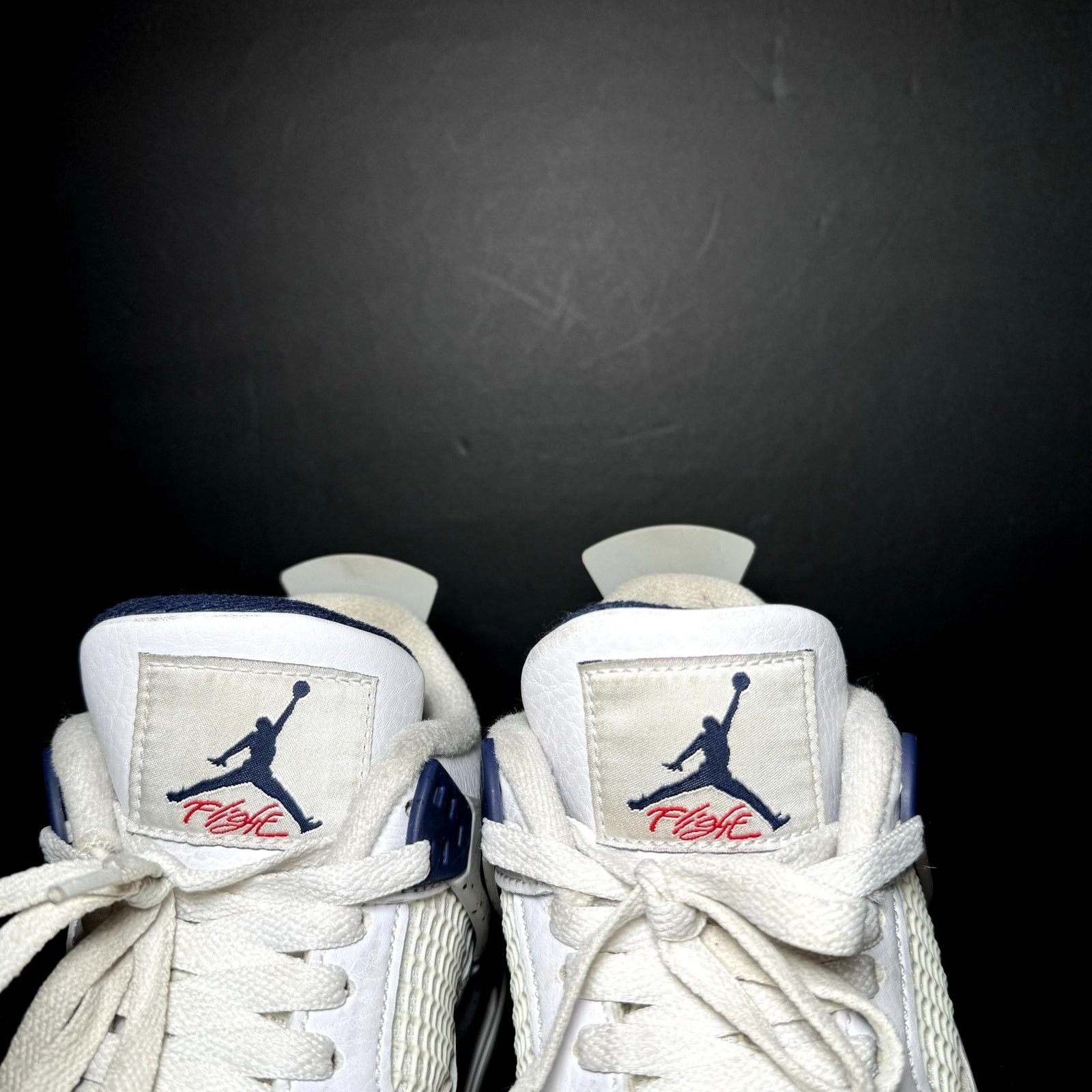Jordan Brand × Nike Size 7 Nike Air Jordan 4 Retro GS Midnight Navy Men's Shoes Size US 7 / EU 40 - 5 Thumbnail