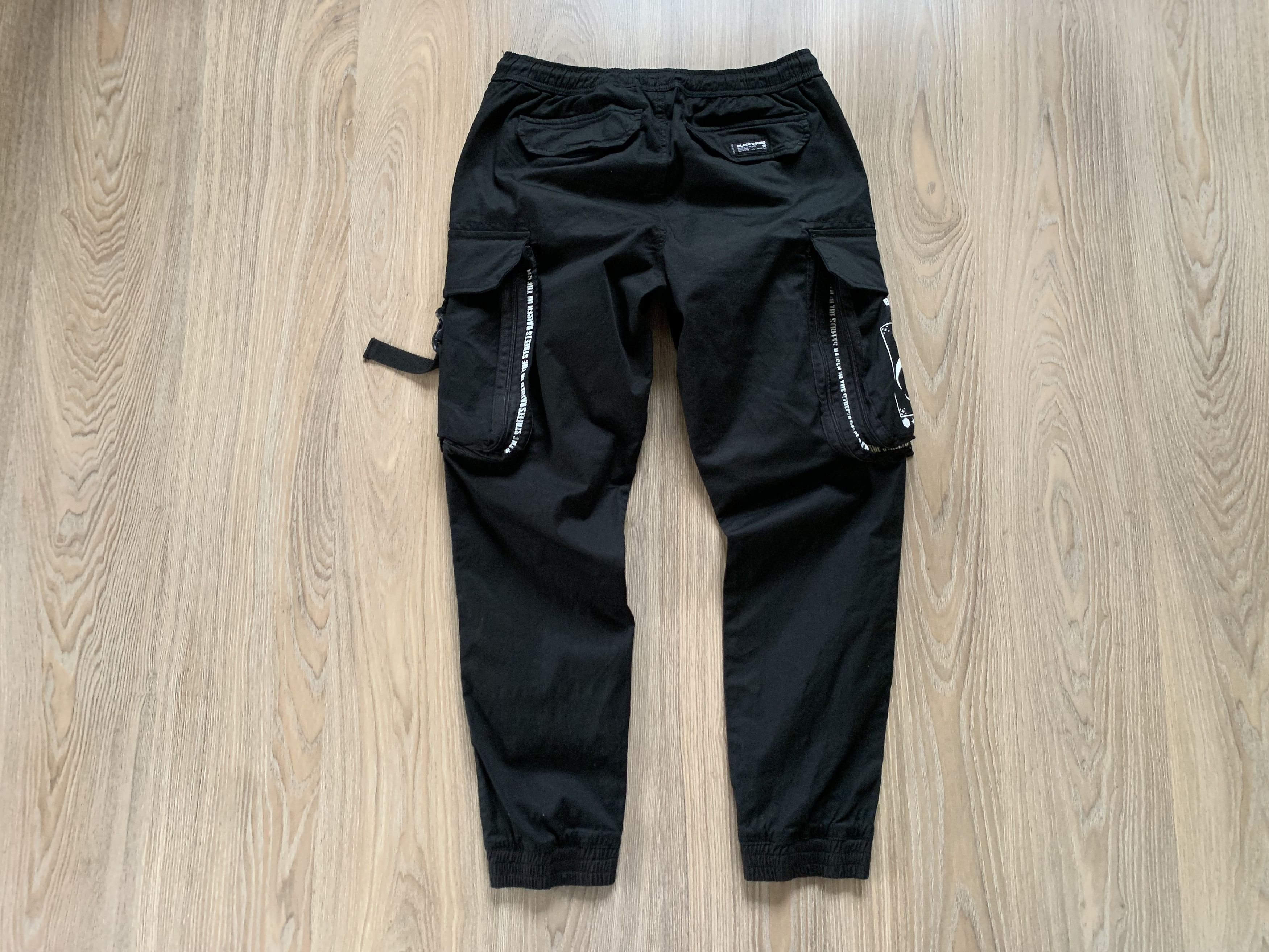 Other Black Squad Multi Pocket Black Pants Size US 30 / EU 46 - 3 Thumbnail