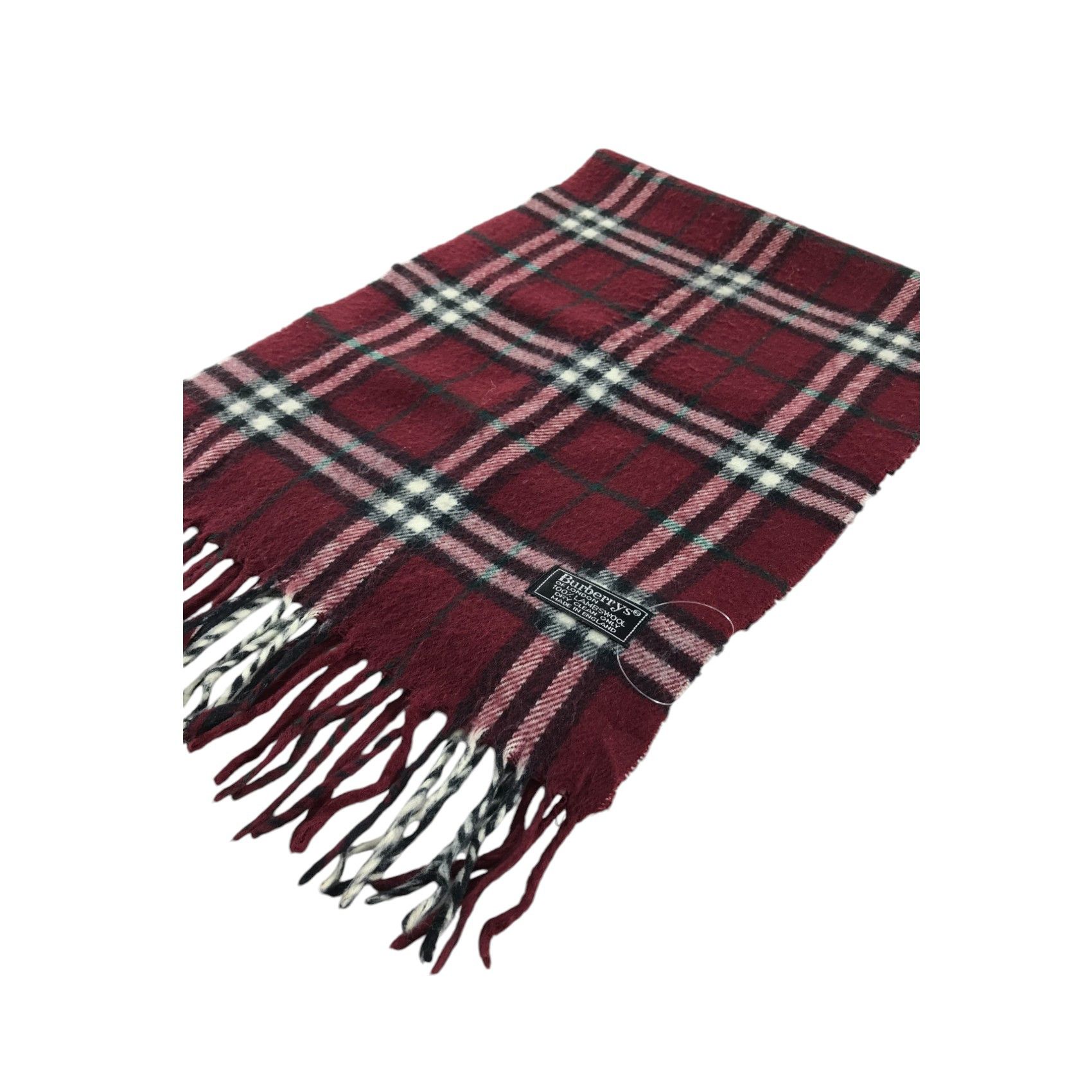Burberry × Vintage Burberry Scarf / Muffler / Neckwear - WW3092 Size ONE SIZE - 3 Thumbnail