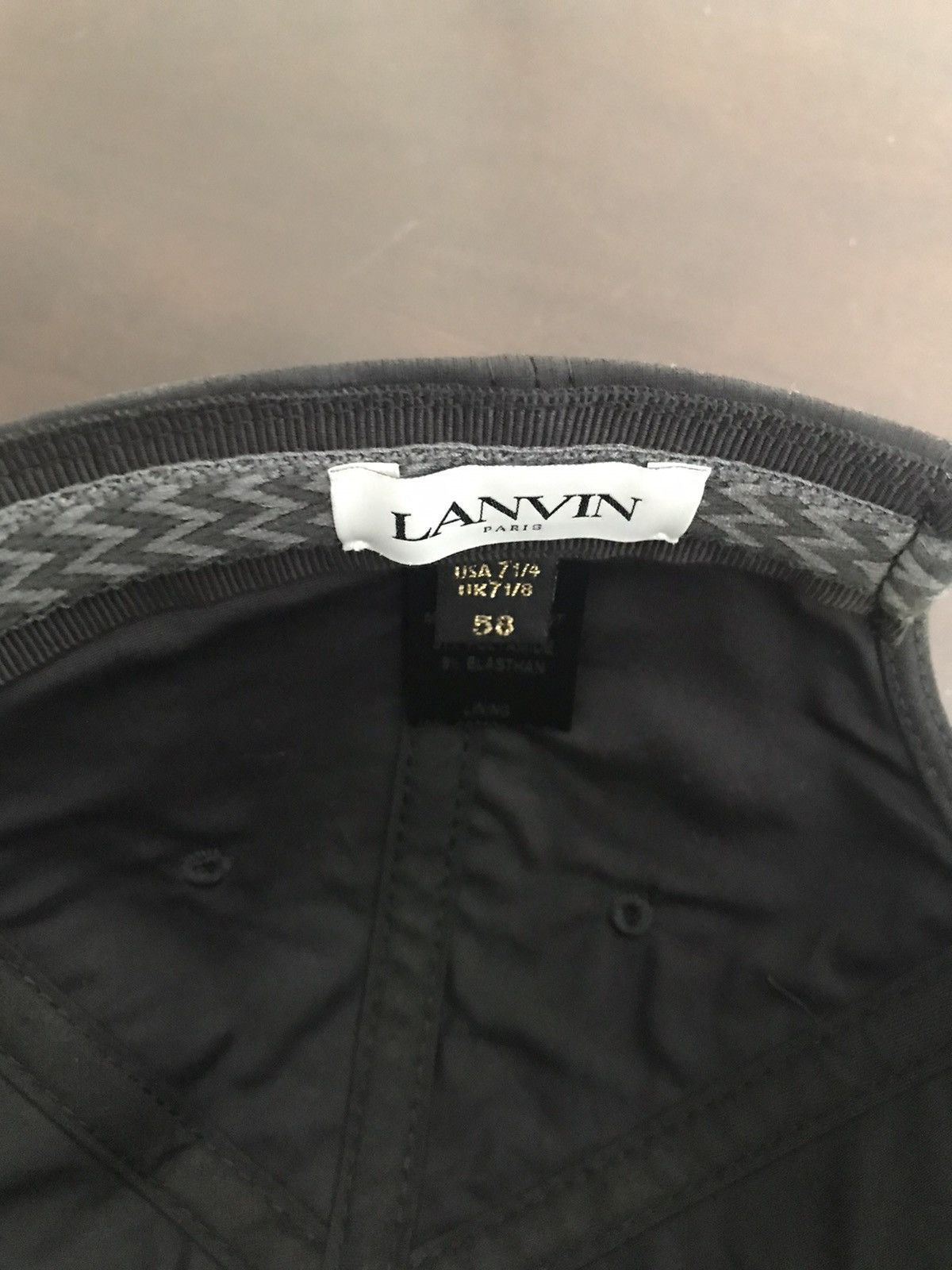 Lanvin Lanvin Embroided Logo Cap Size ONE SIZE - 6 Thumbnail