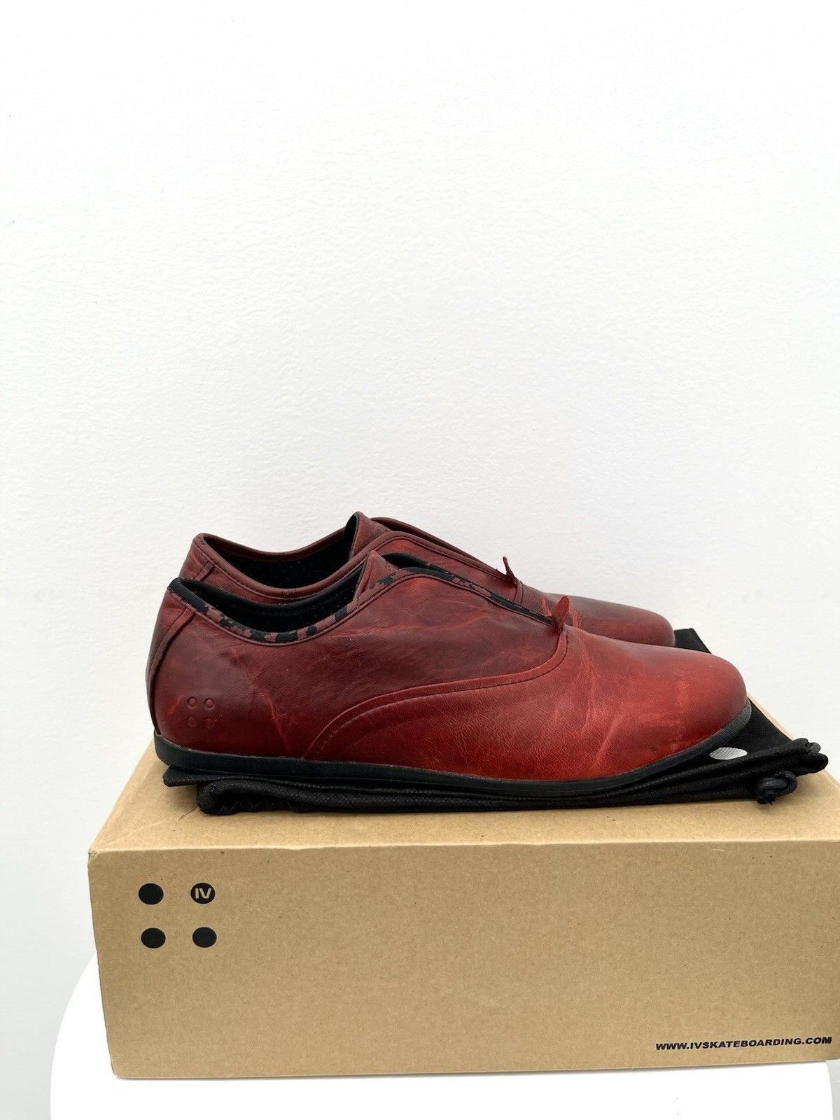 Gravis RARE Gravis Dylan Rieder Oxblood Red Slipon 10.5 Skate IV Size US 10.5 / EU 43-44 - 6 Thumbnail
