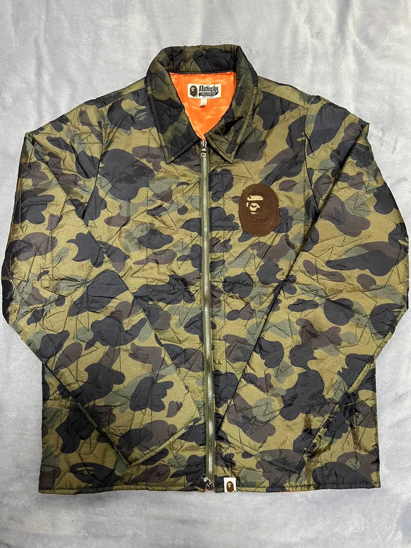 Bape Bape Retro Cotton Heavy Coat M Men Size US M / EU 48-50 / 2 - 1 Thumbnail