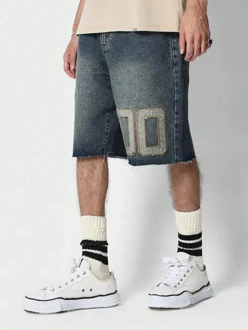 Other Hiroko x Misao Denim Jeans distressed Shorts Jorts Size US 32 / EU 48 - 7 Thumbnail