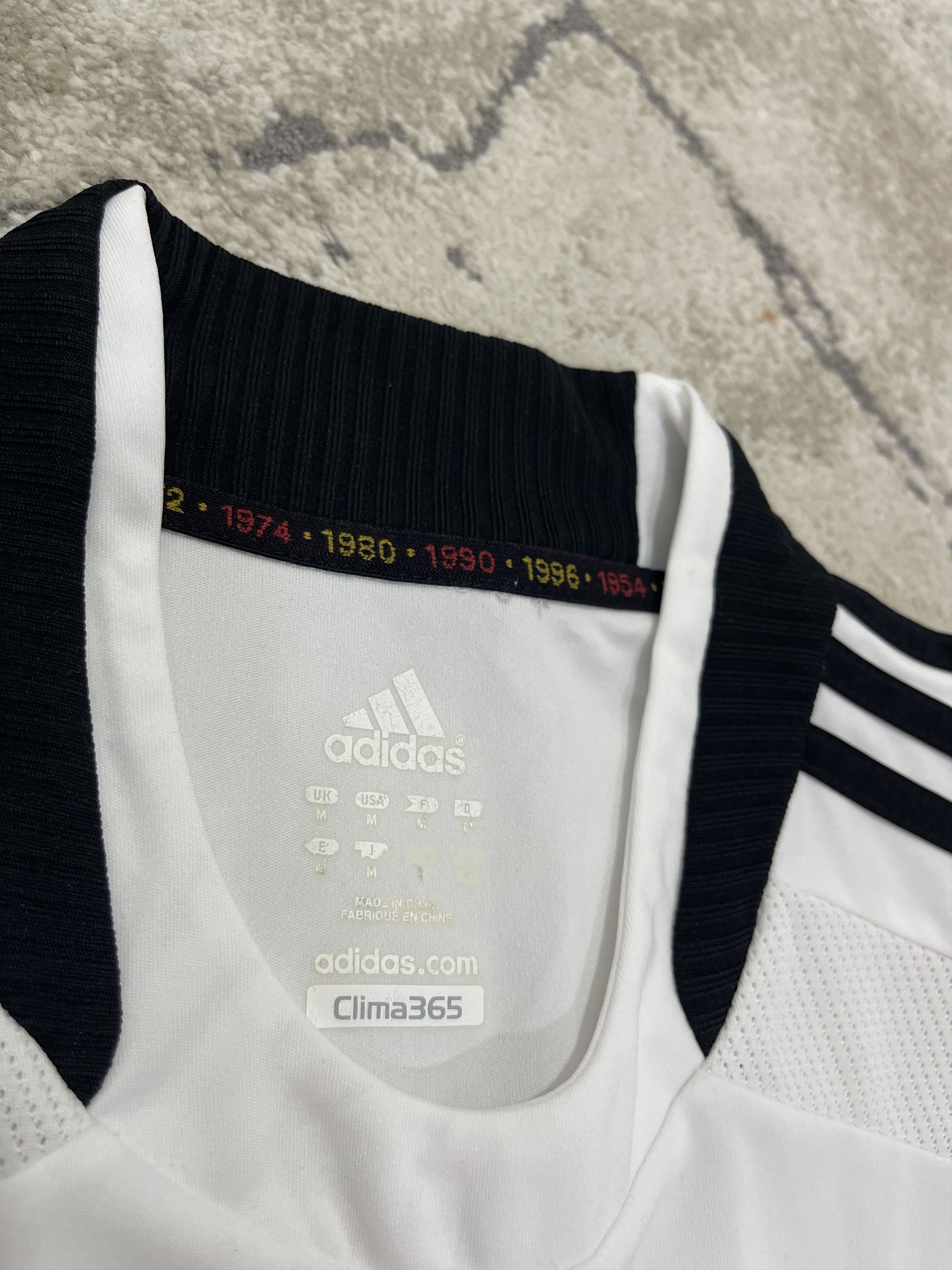 Adidas Germany 08/09 Adidas Home Jersey – Size M Size US M / EU 48-50 / 2 - 2 Thumbnail