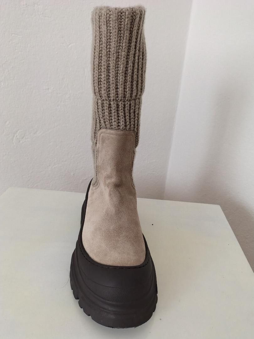 Brunello Cucinelli Brunello Cucinelli Women's Suede Chelsea Boots Size US 9.5 / IT 39.5 - 3 Thumbnail