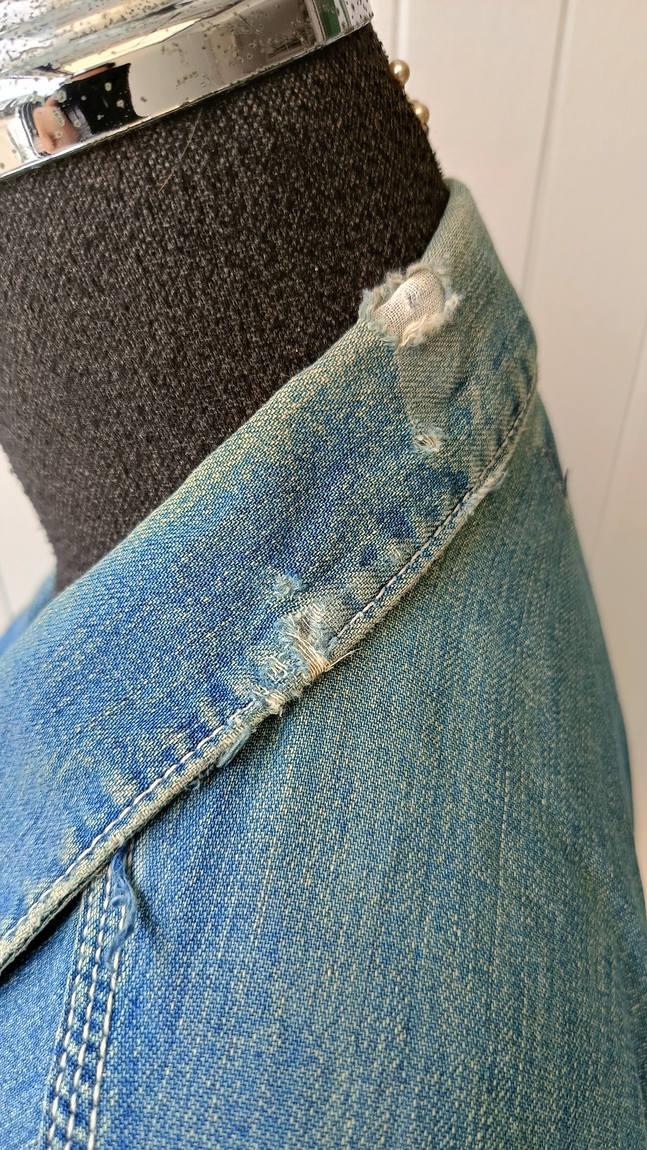 45rpm 45RPM by R Japan 90s denim line indigo slim ladies jacket Size S / US 4 / IT 40 - 9 Thumbnail