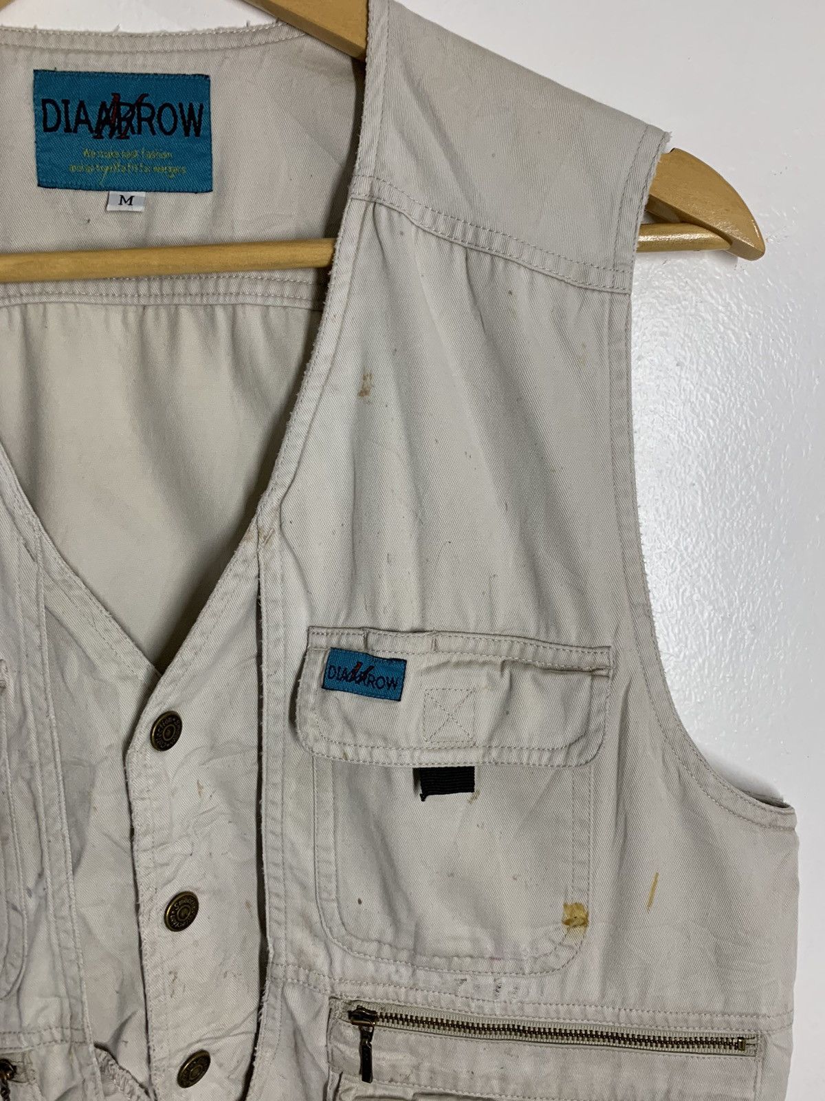 Japanese Brand × Vintage Vintage Dia Arrow Vest Size US M / EU 48-50 / 2 - 5 Thumbnail