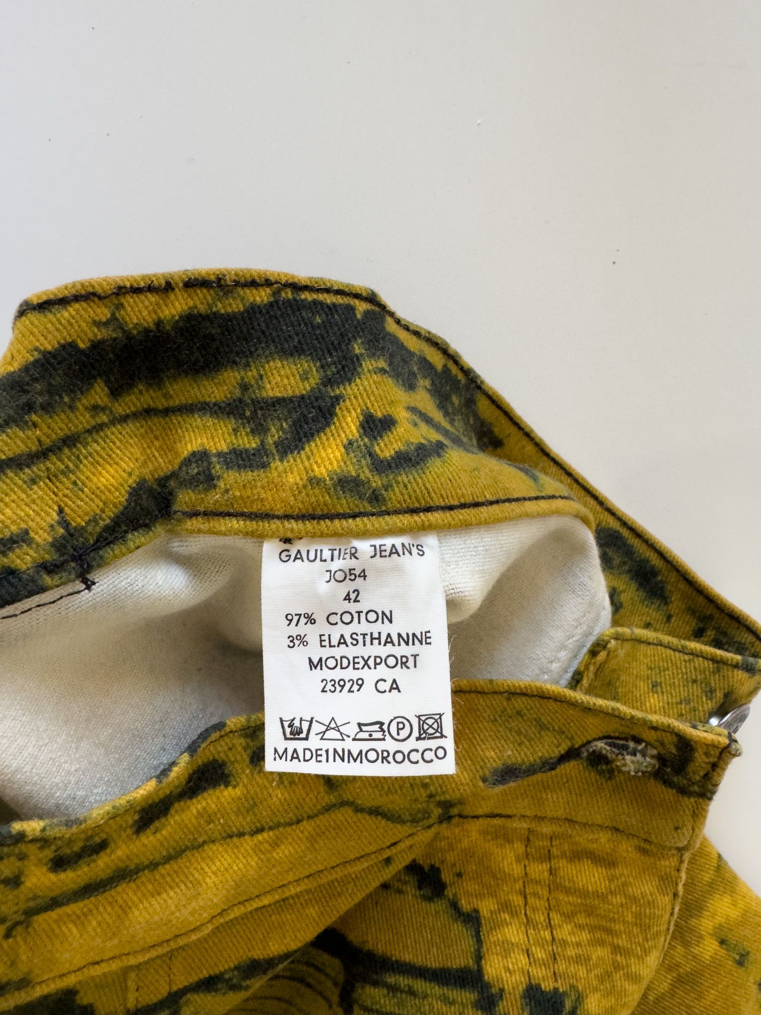 Jean Paul Gaultier RARE VINTAGE BRICK WALL PRINTED MINI SKIRT Size 30" / US 8 / IT 44 - 7 Thumbnail