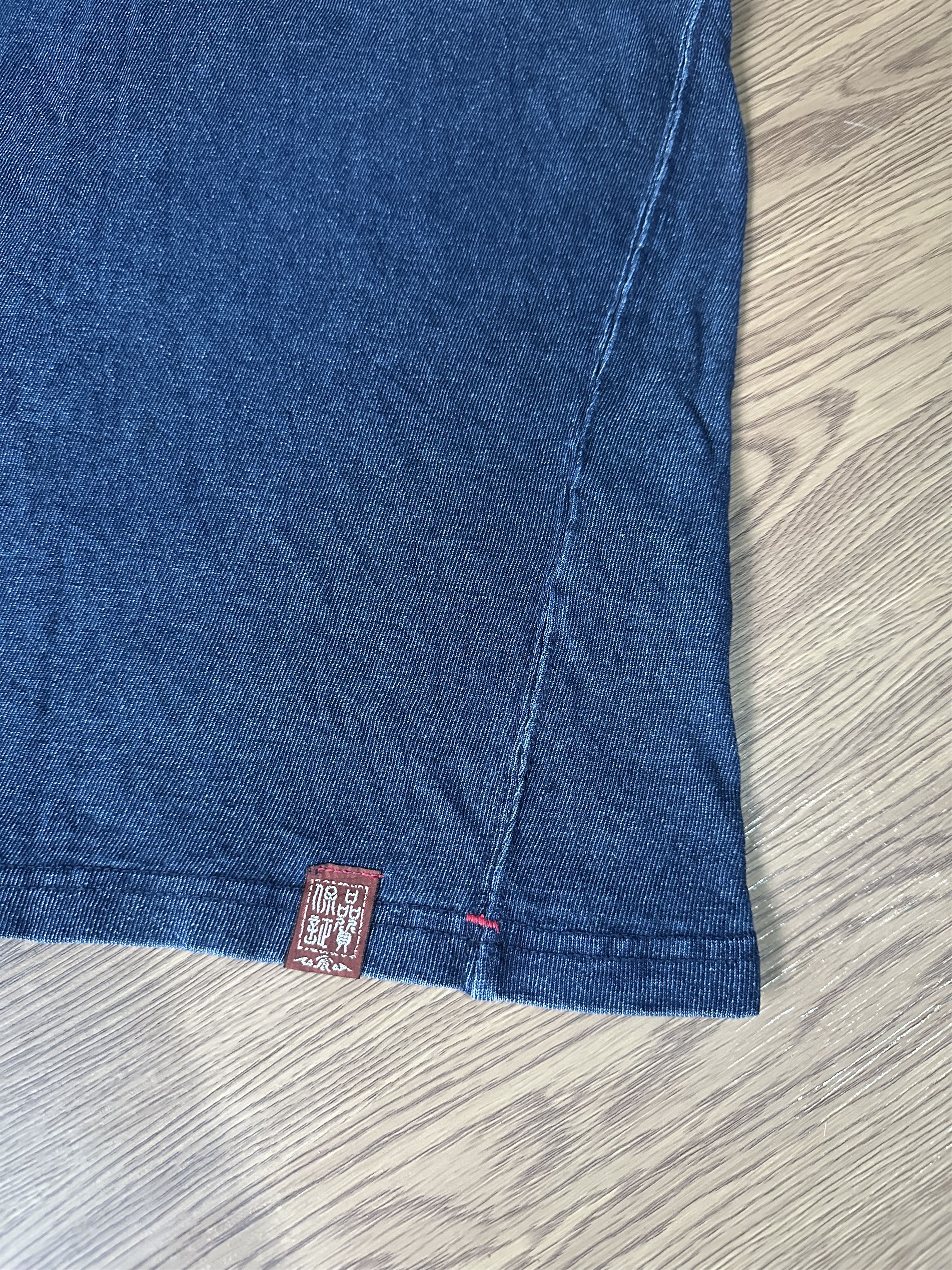 Eternal Vintage Eternal Indigo Dyed Hanafuna Card Tee Size US M / EU 48-50 / 2 - 6 Thumbnail