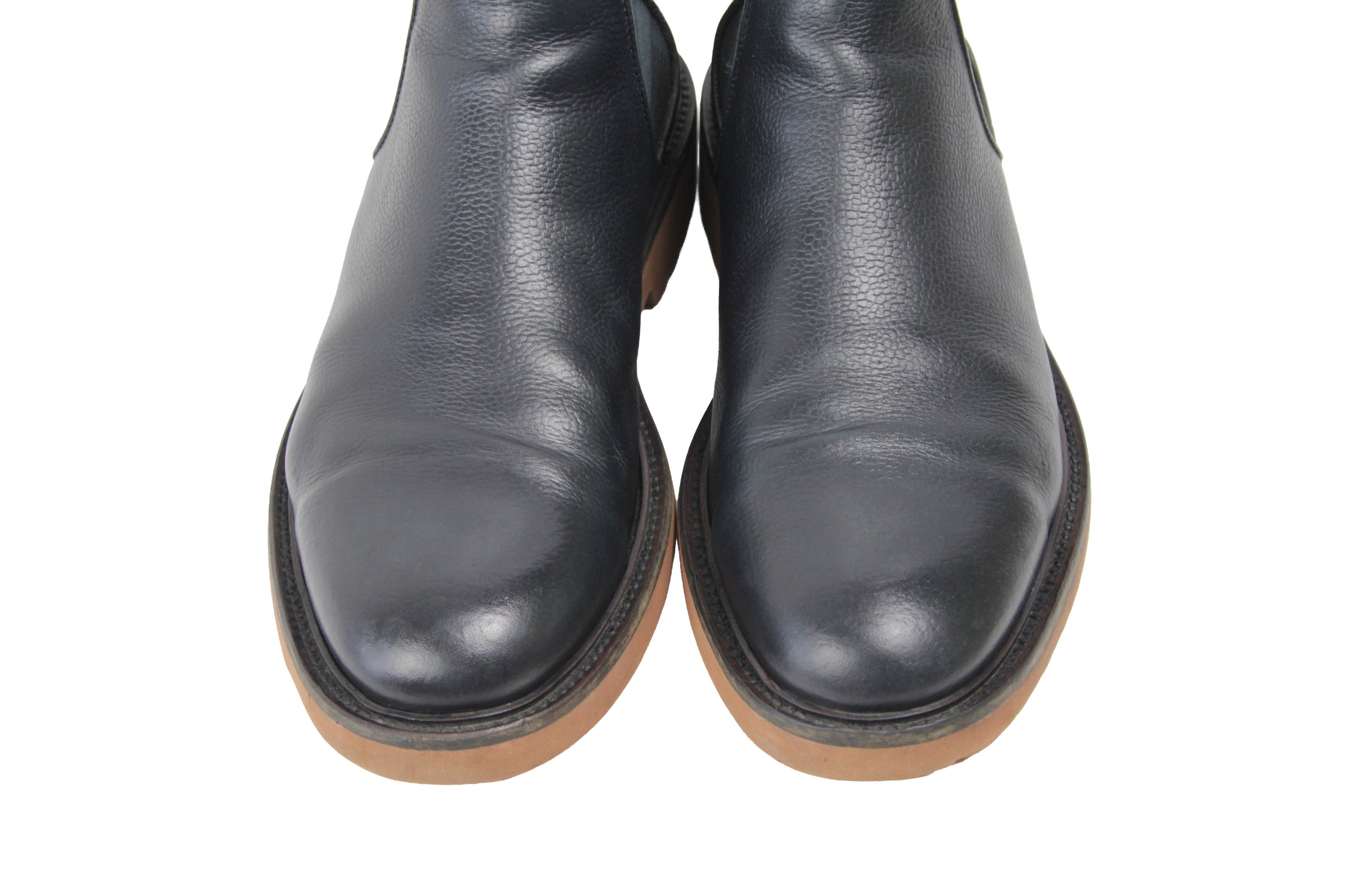 Doucal's Chelsea Tartan Tractor Sole Ankle Boots Size US 9 / EU 42 - 6 Thumbnail