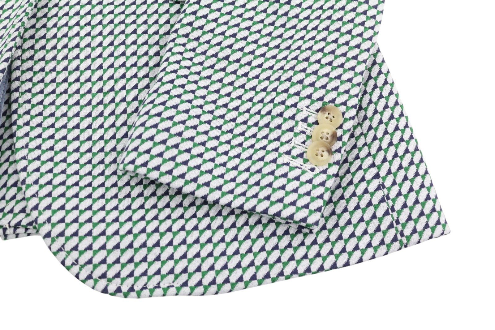 Gant GEO JERSEY EU34 Patterned Notch Half Lined Blazer 85536 Size XS / US 0-2 / IT 36-38 - 6 Thumbnail