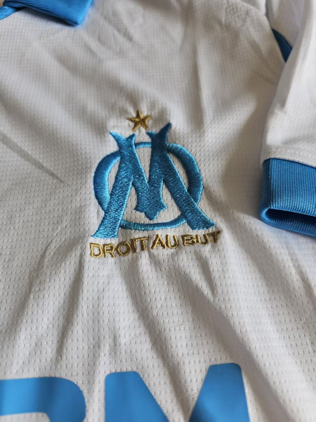 Other 2025 26 Olympique de Marseille Jersey Home Size US XXL / EU 58 / 5 - 4 Thumbnail