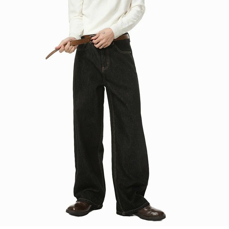 Japanese Brand Simple Men's Jeans Size US 33 - 3 Thumbnail