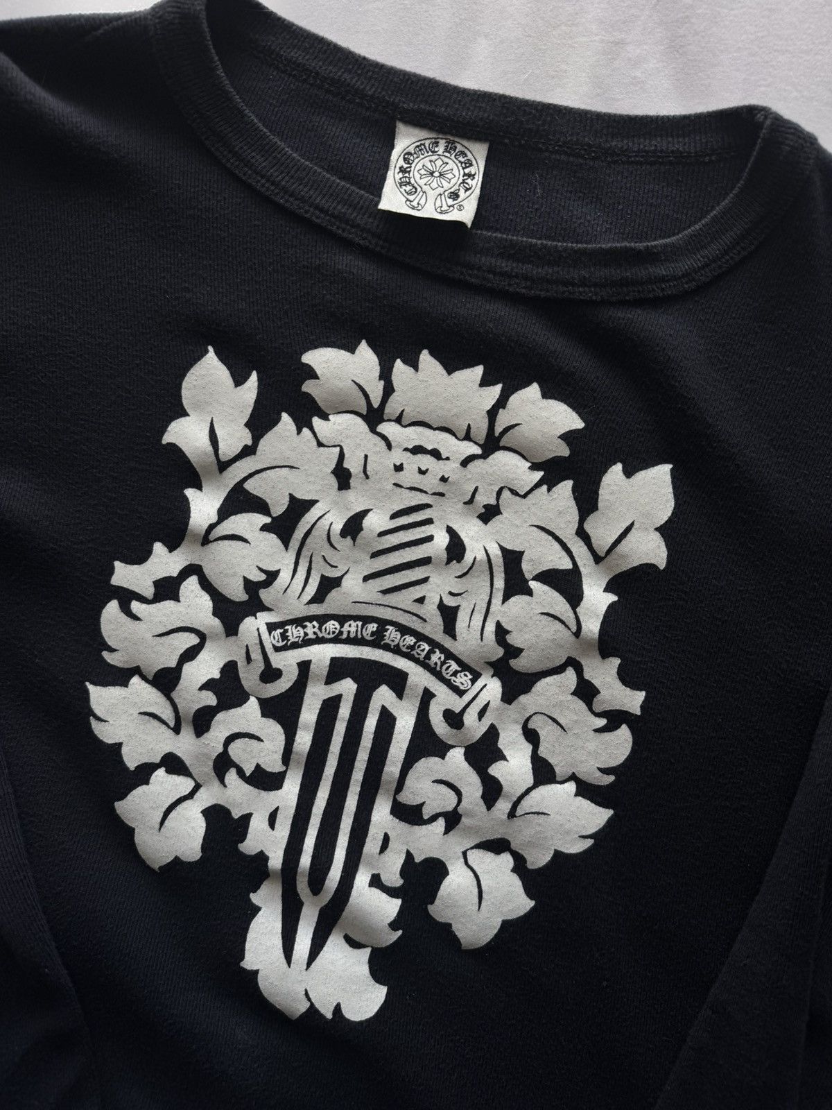 Chrome Hearts × Vintage Vintage Chrome Hearts Dagger Vine Cropped
