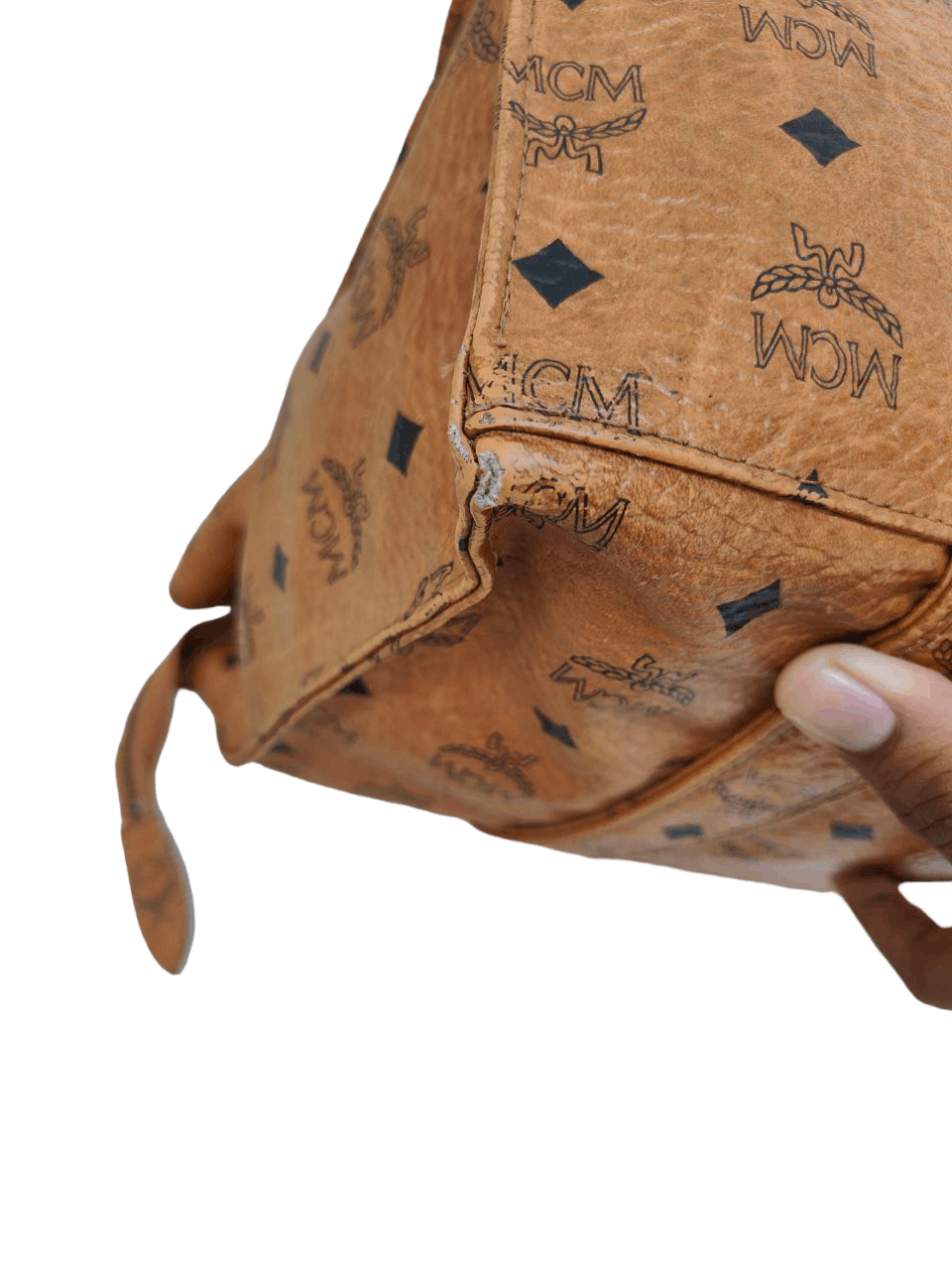 MCM MCM Leather Carry Bag Size ONE SIZE - 16 Thumbnail