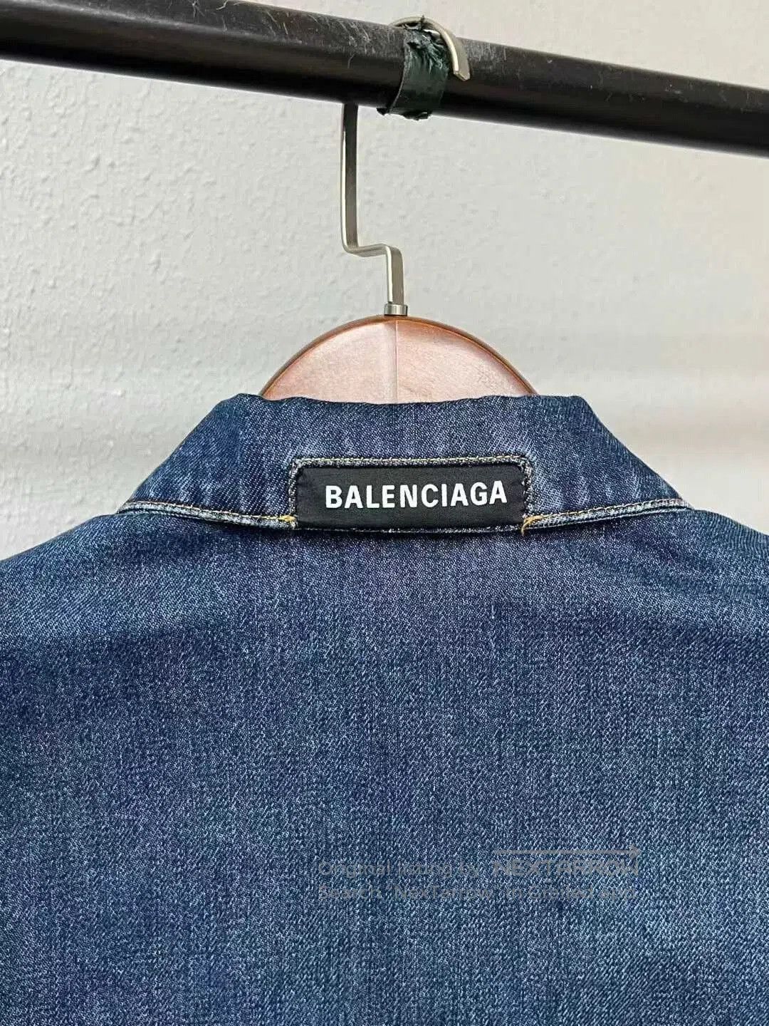 Balenciaga Oversized Denim Jacket Size 38.