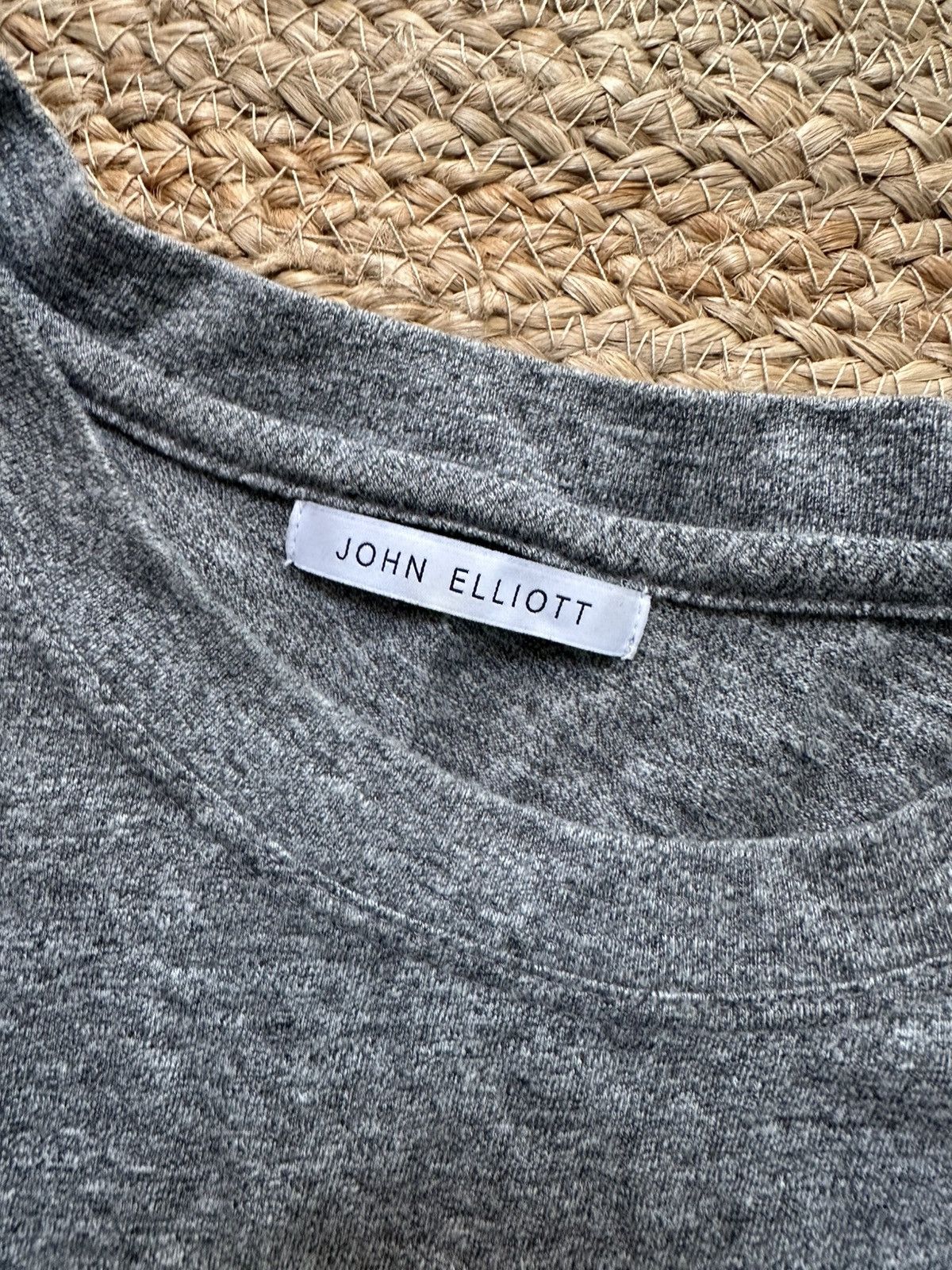 John Elliott John Elliott grey anti expo tee Size US XXL / EU 58 / 5 - 2 Thumbnail