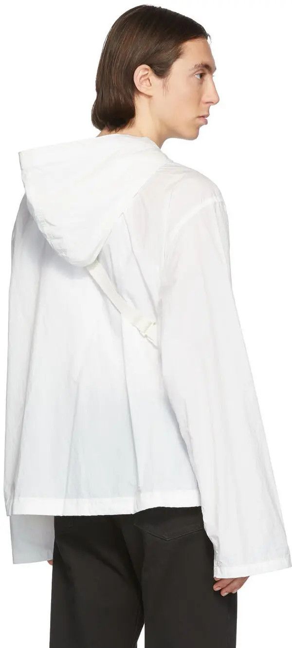 Maison Margiela o1tko11224 Recycled-Nylon Sport Jacket in White Size US M / EU 48-50 / 2 - 3 Thumbnail