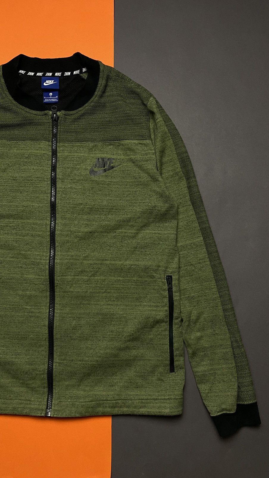 Nike × Vintage Vintage Nike zip hoodie tech fleece Size US M / EU 48-50 / 2 - 4 Thumbnail
