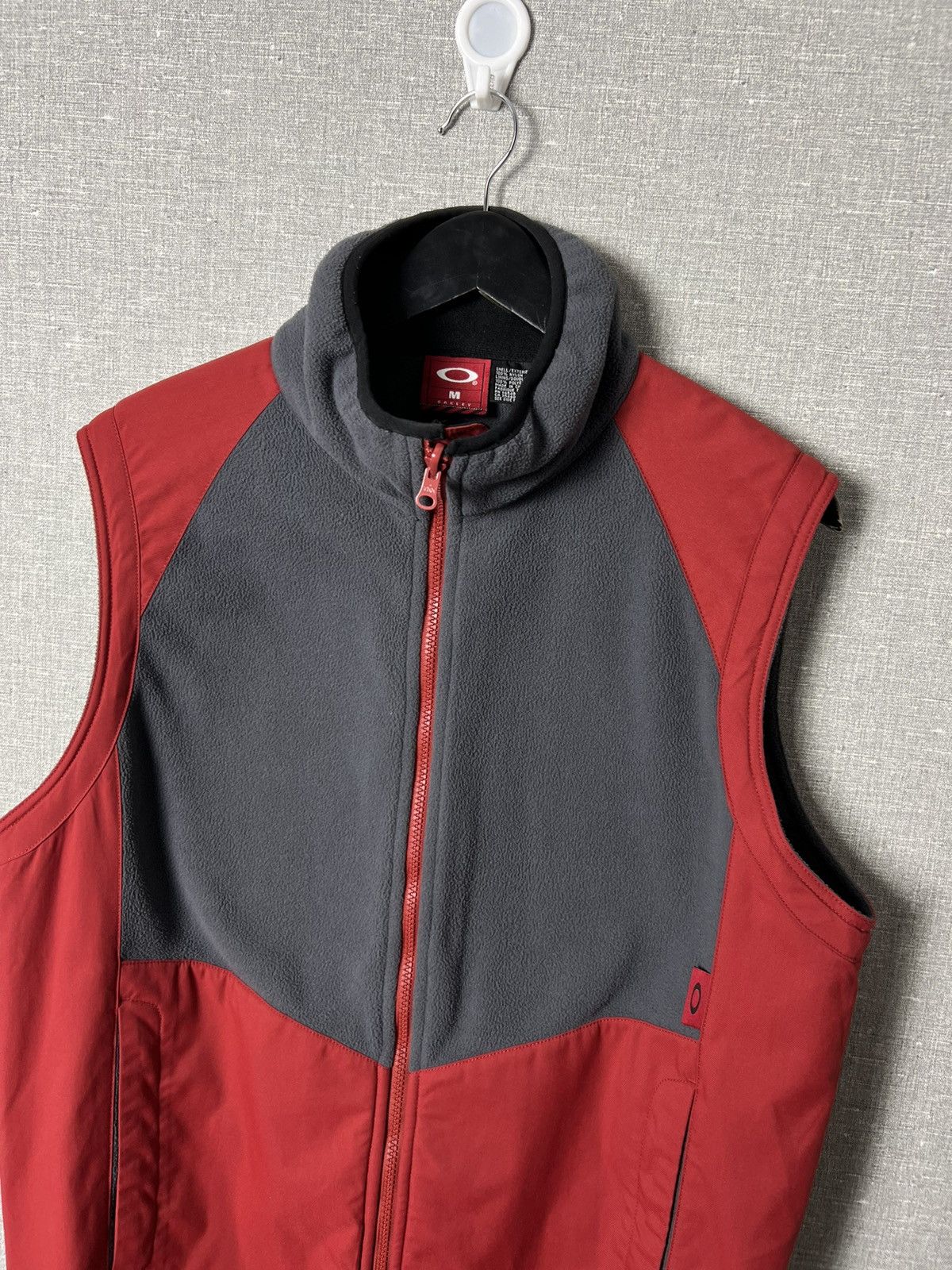 Oakley Rare Vintage Oakley Fleece + Nylon Vest Gorpocore Men’s Size US M / EU 48-50 / 2 - 2 Thumbnail
