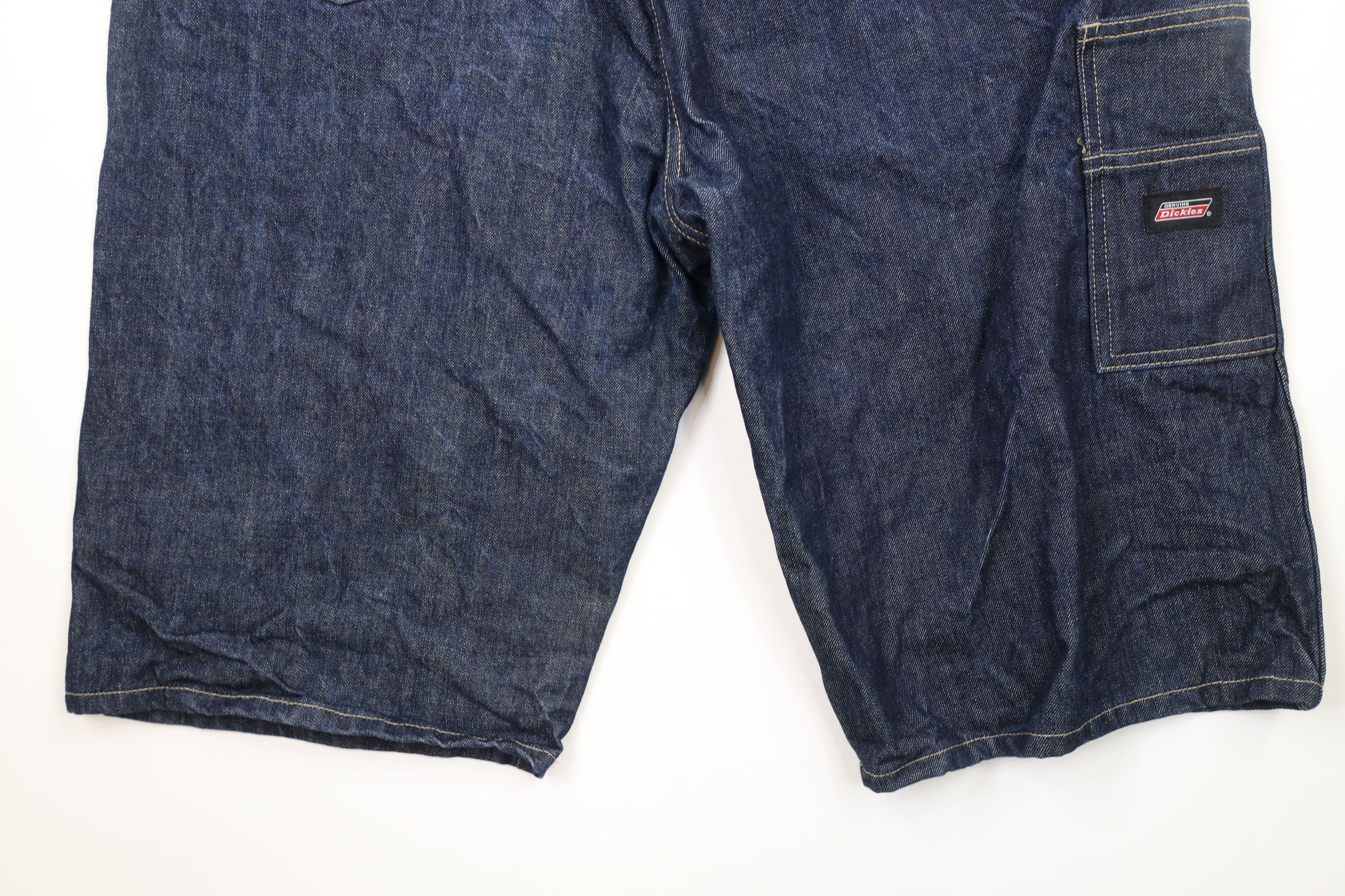Dickies × Vintage Vintage Dickies Out Carpenter Denim Jean Shorts Jorts Indigo Size US 40 / EU 56 - 11 Thumbnail