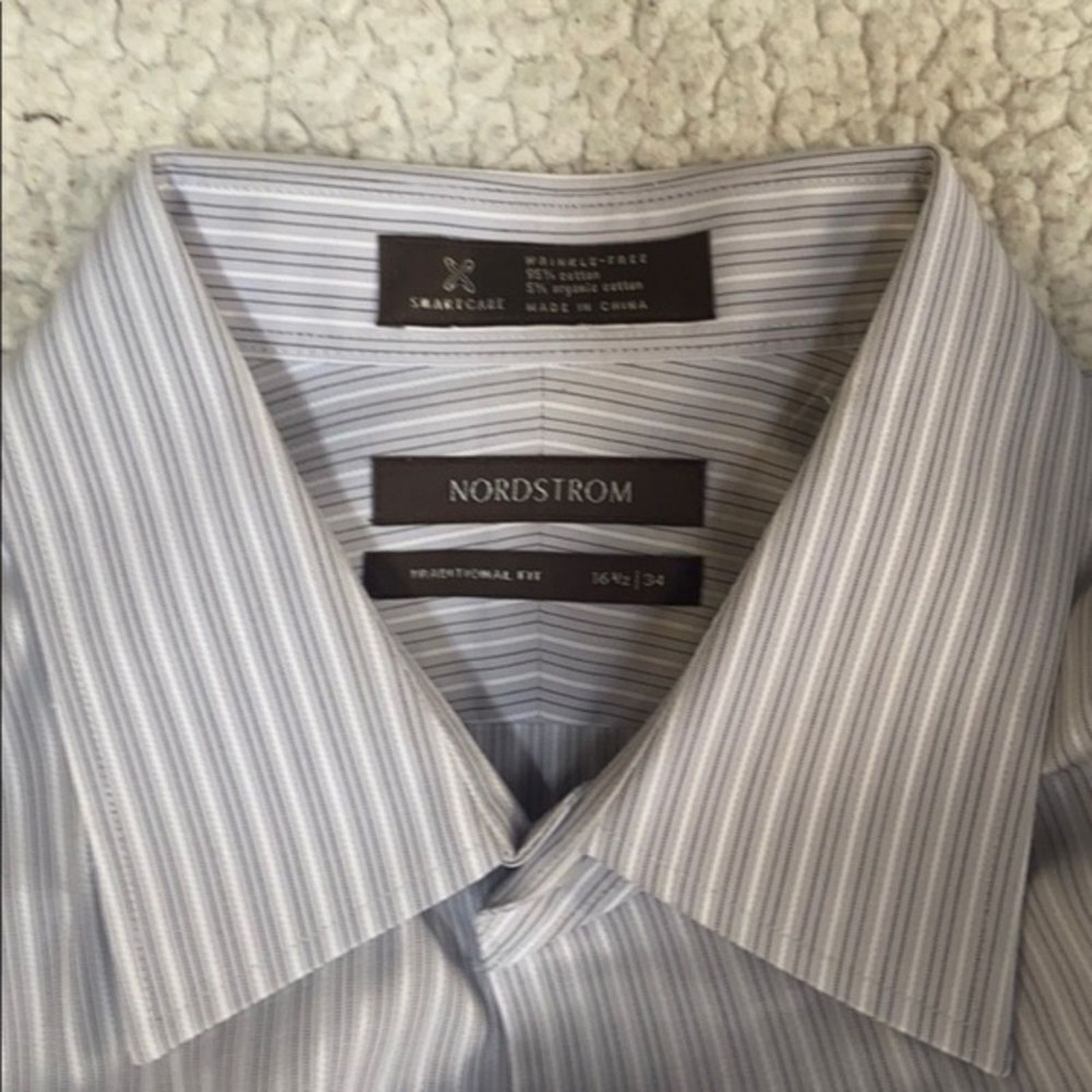 Jos. A. Bank Joseph A Bank Striped Button Down Shirt | Sz 16.5 Size US L / EU 52-54 / 3 - 3 Thumbnail