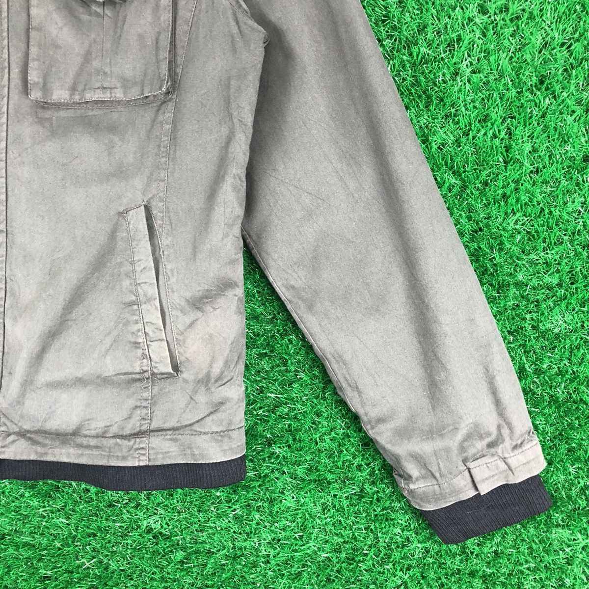 Vintage Vintage 90's OG Zipper Jacket by Double Focus Size US XS / EU 42 / 0 - 3 Thumbnail