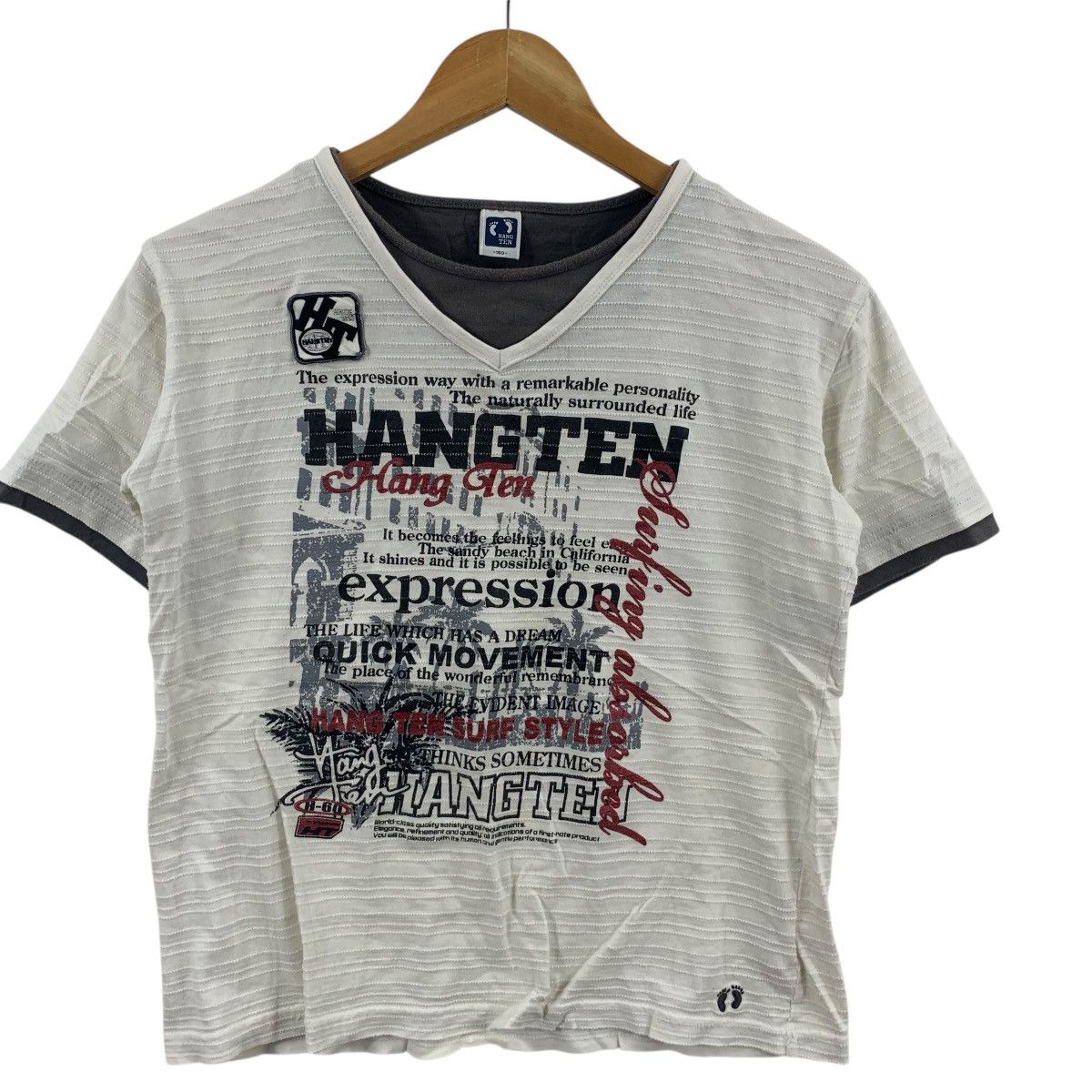 Hang Ten HANG TEN CALIFORNIA Hawaii Surf Expression Tee Shirt Top Size US S / EU 44-46 / 1 - 4 Thumbnail