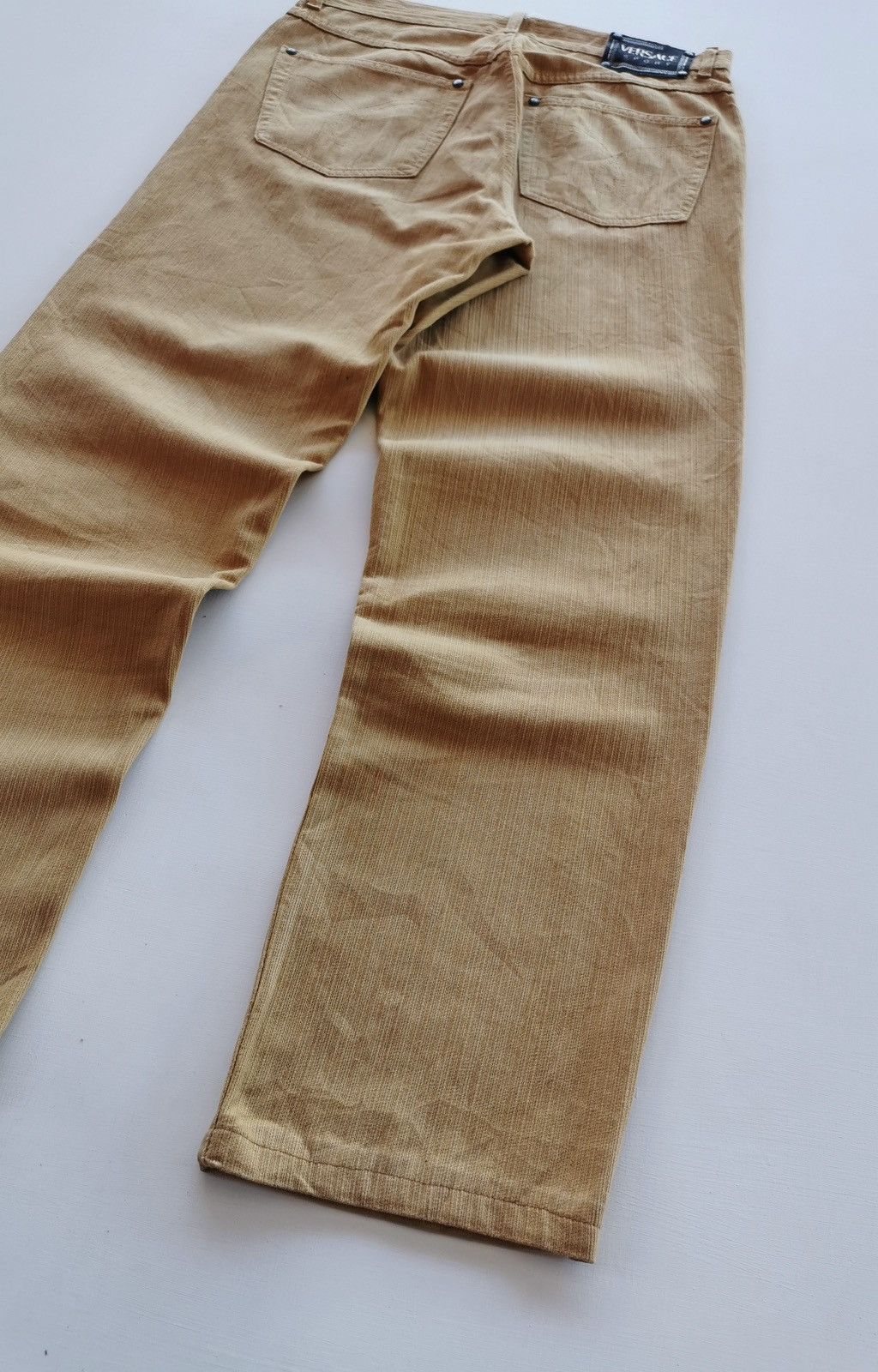 Versace Versace Sport 5 Pockets Brown Tapered Jeans Size US 33 - 7 Thumbnail