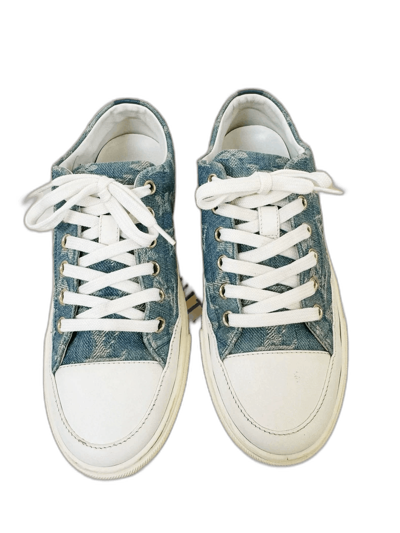 Louis Vuitton Louis Vuitton Canvas Sneakers Size 36 Size US 6 / IT 36 - 1 Thumbnail