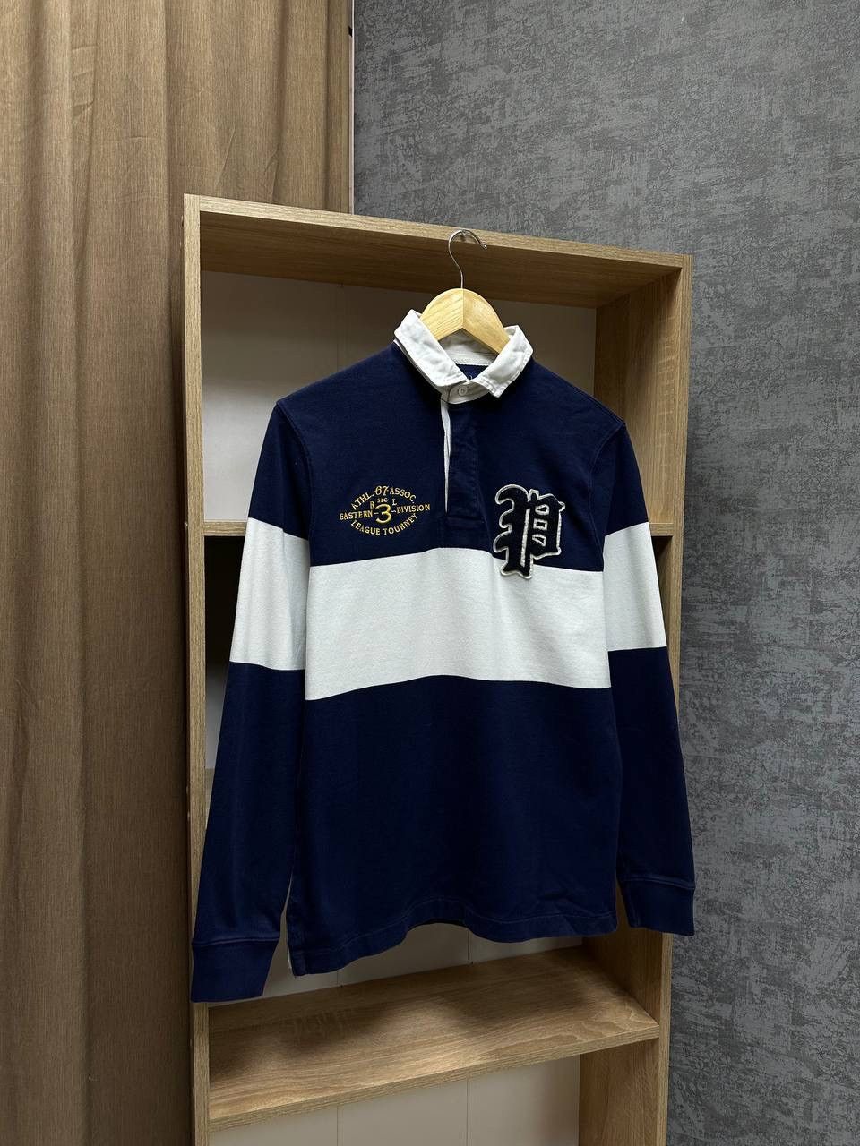 Polo Ralph Lauren × Vintage Vintage Polo Ralph Lauren Rugby Big Logo PRL Sweatshirt Size US S / EU 44-46 / 1 - 2 Thumbnail