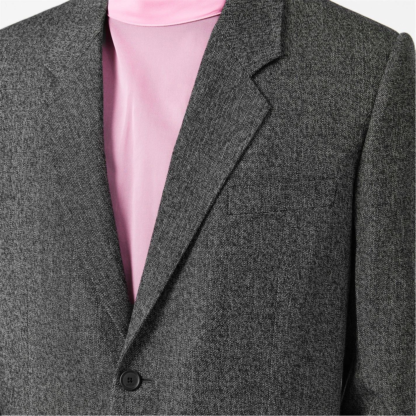 Gucci o1g2r1mq0426 Wool Blazer in Grey Size US XL / EU 56 / 4 - 4 Thumbnail