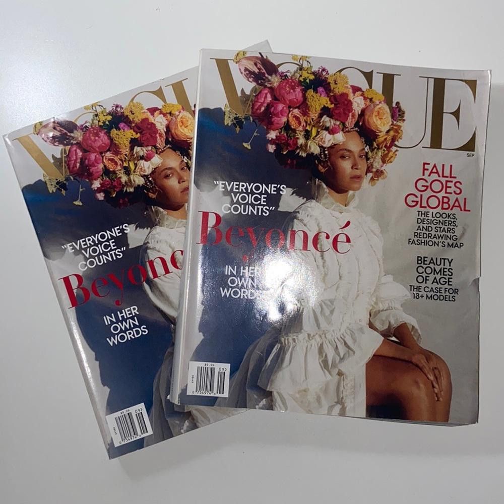 Designer VOGUE l Beyoncé In Her Own Words 2018 Cover Size ONE SIZE - 1 Thumbnail