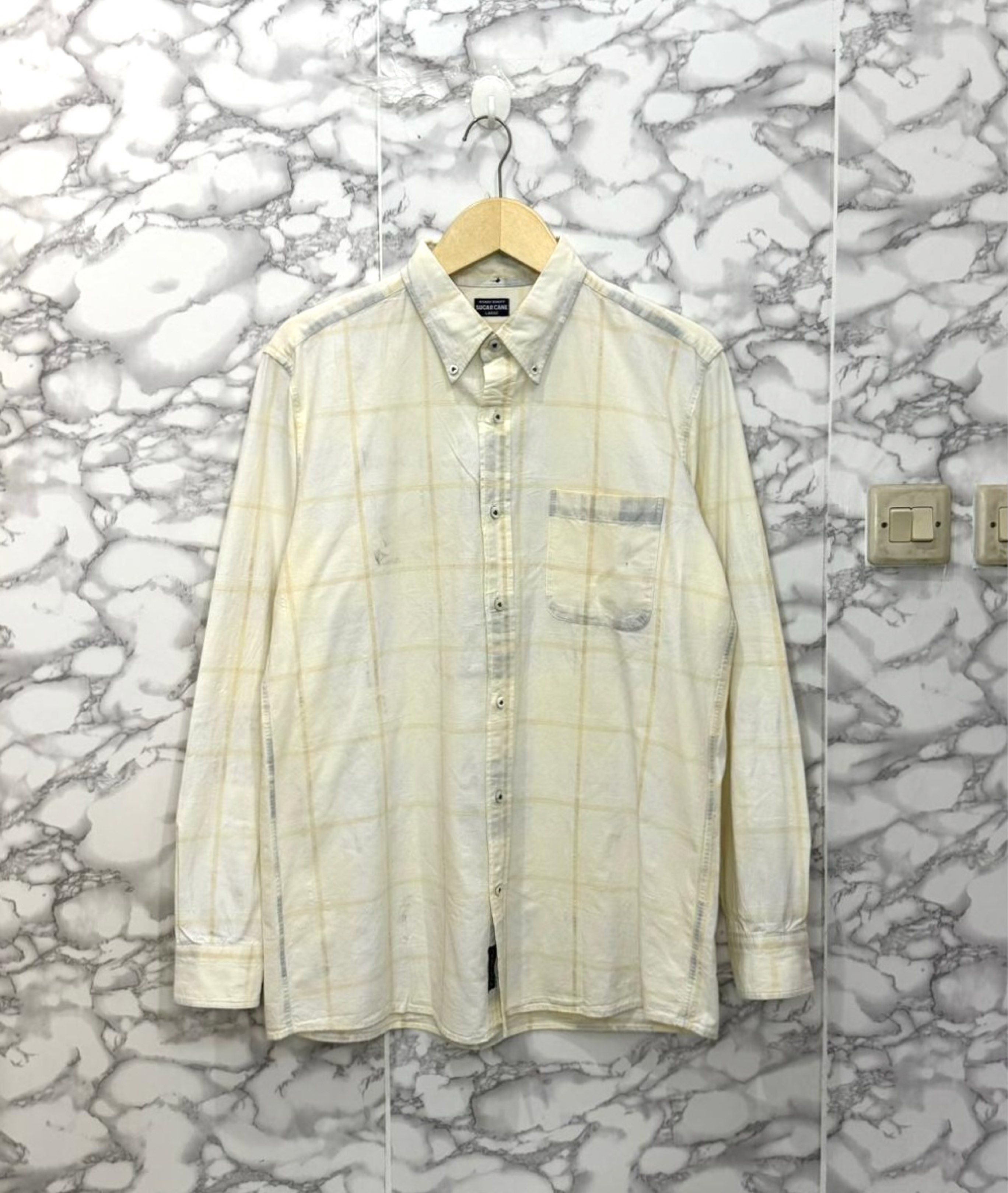 Sugar Cane Vintage Sugar Cane Japan Flannel Plaid Shirt Size US L / EU 52-54 / 3 - 5 Thumbnail