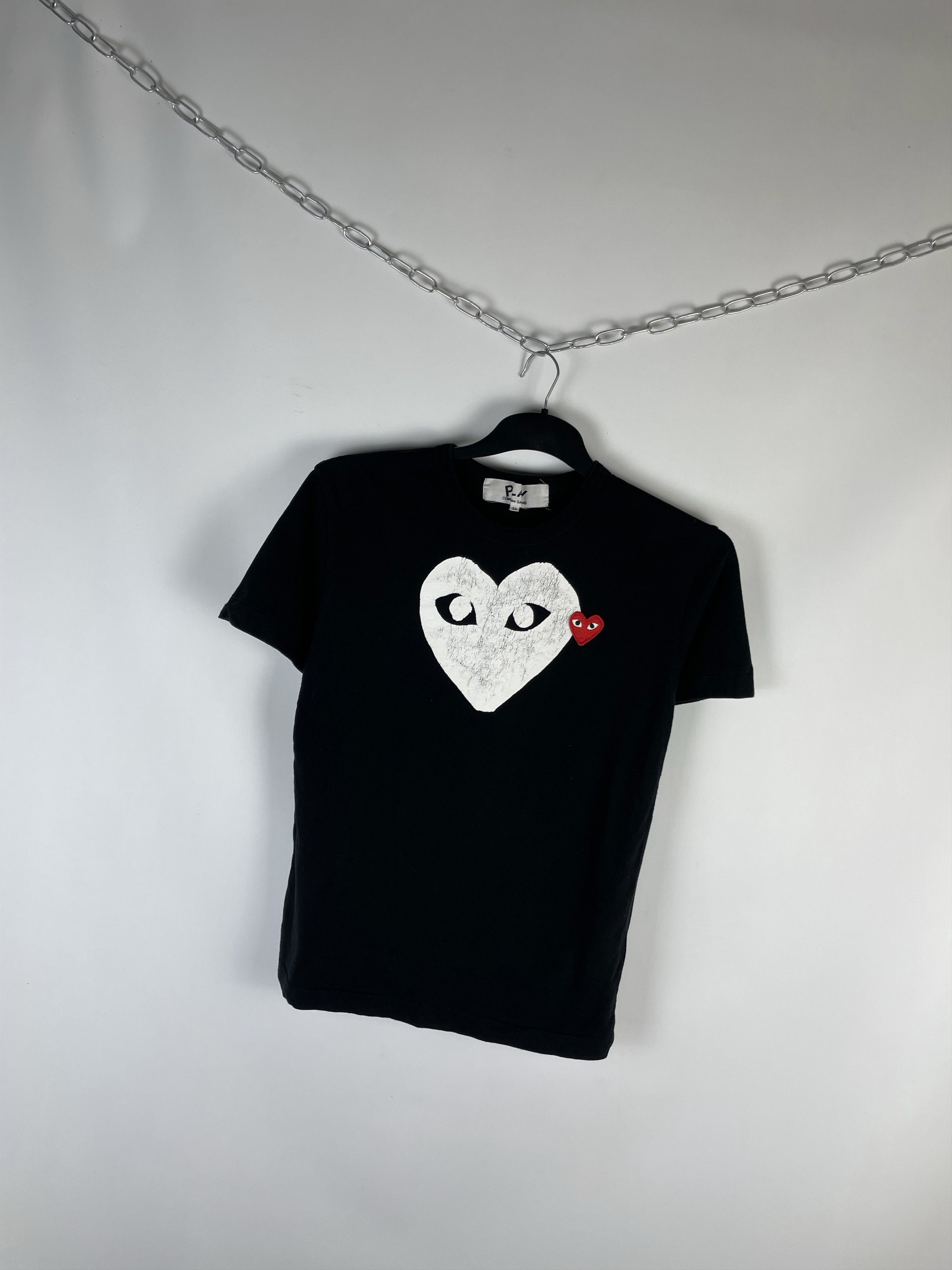 Comme des Garcons Play Comme des Garçons tee logo hearts Size M / US 6-8 / IT 42-44 - 2 Thumbnail