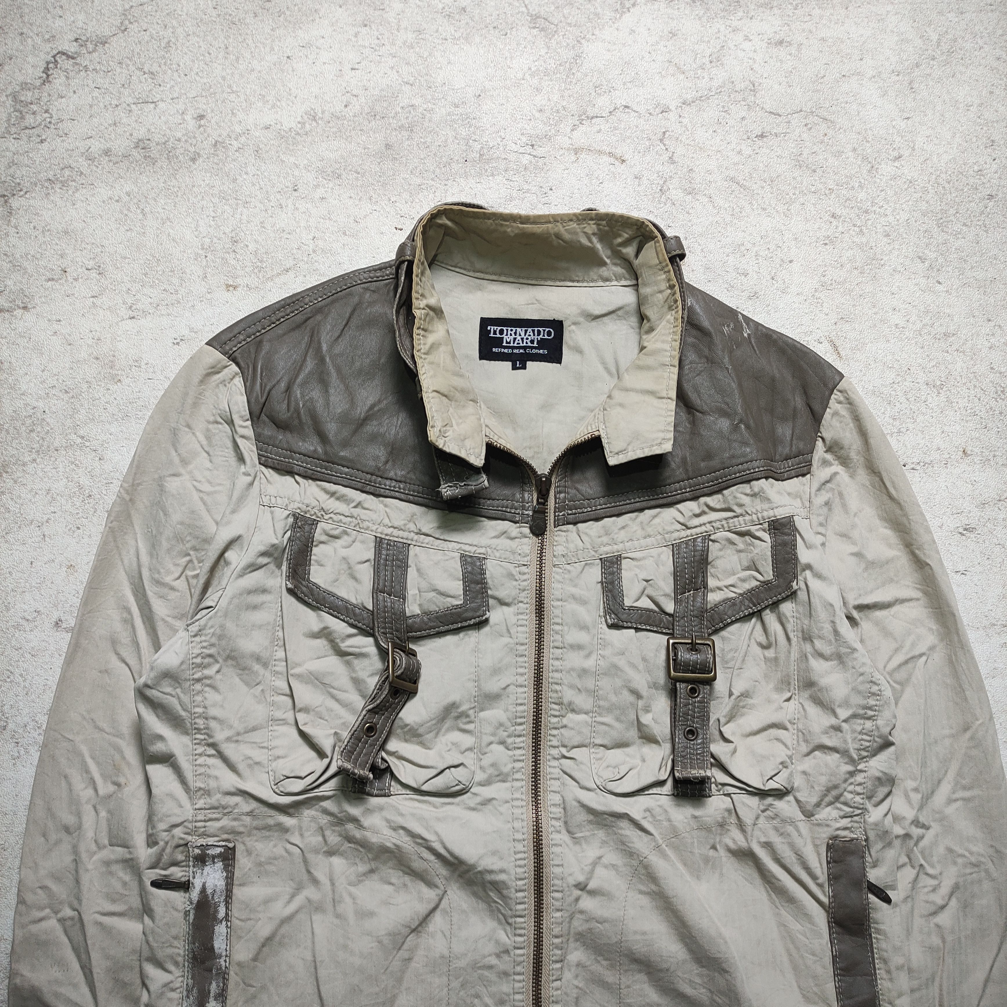 Japanese Brand × Tornado Mart × Yasuyuki Ishii Tornado Mart Bikers Jacket Japanese Brand Size US L / EU 52-54 / 3 - 5 Thumbnail
