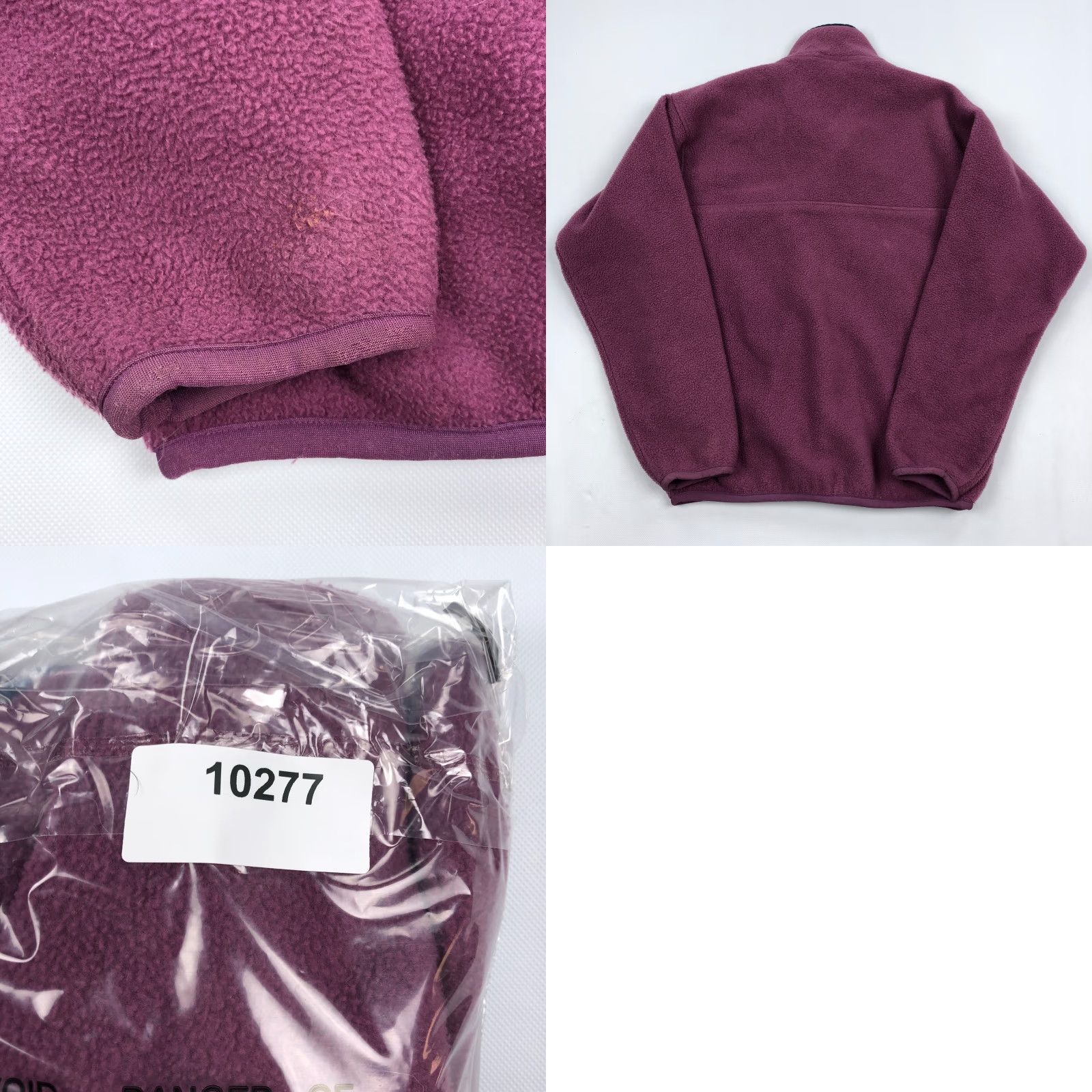 Patagonia VINTAGE Patagonia Synchilla Button Fleece Jacket Small Purple 90s Mens Size US S / EU 44-46 / 1 - 8 Thumbnail