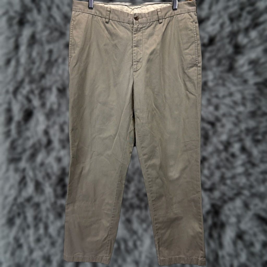 Brooks Brothers Brooks Brothers Men’s Clark Advantage Chino Pants 38x32 Flat Front Tan Cotton Regular Inseam 32 Size 38 Style Chino Front Flat Front Size US 38 / EU 54 - 1 Thumbnail