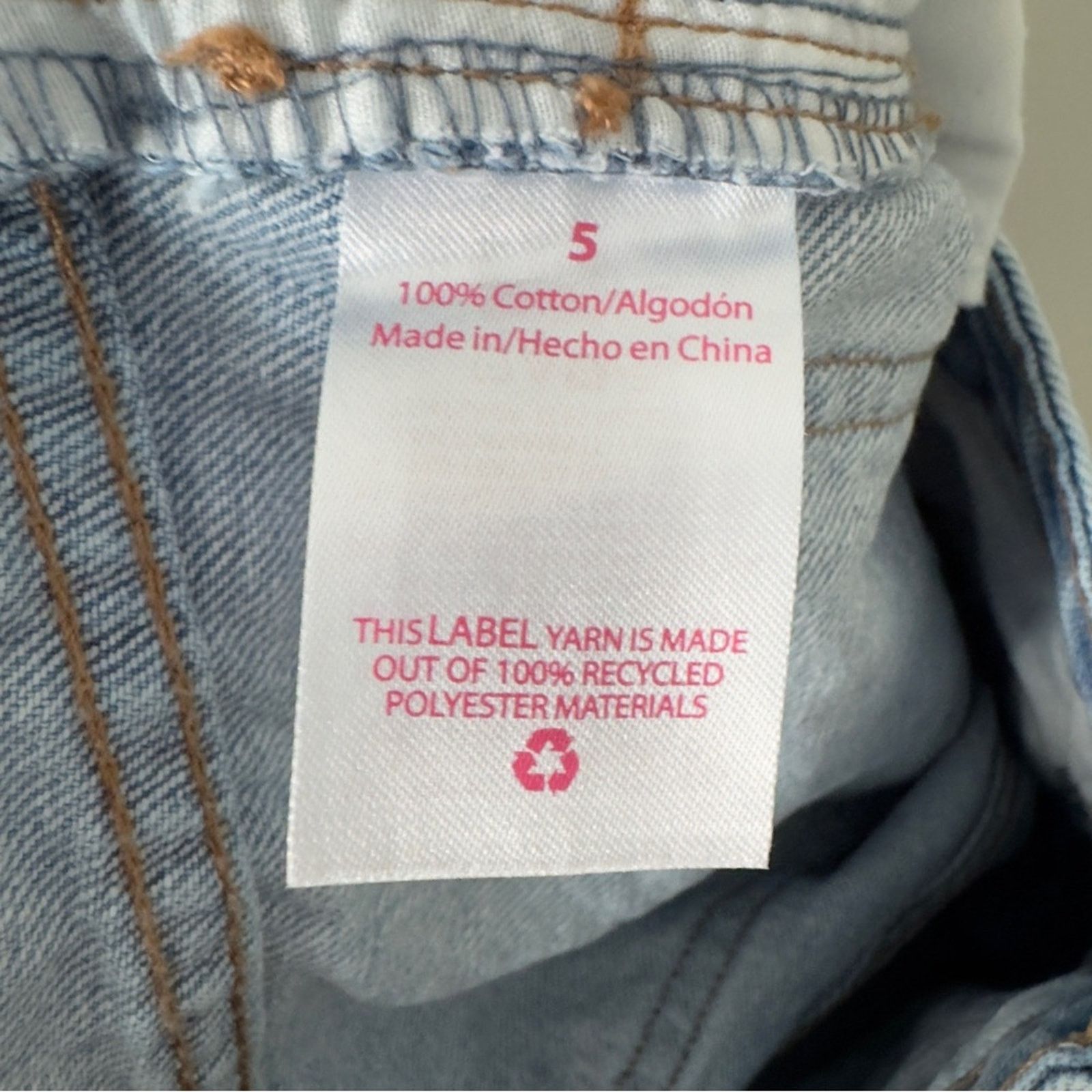 Other No Boundaries Distressed Paint Splatter Light Wash Jeans EUC Size 27" / US 4 / IT 40 - 9 Thumbnail