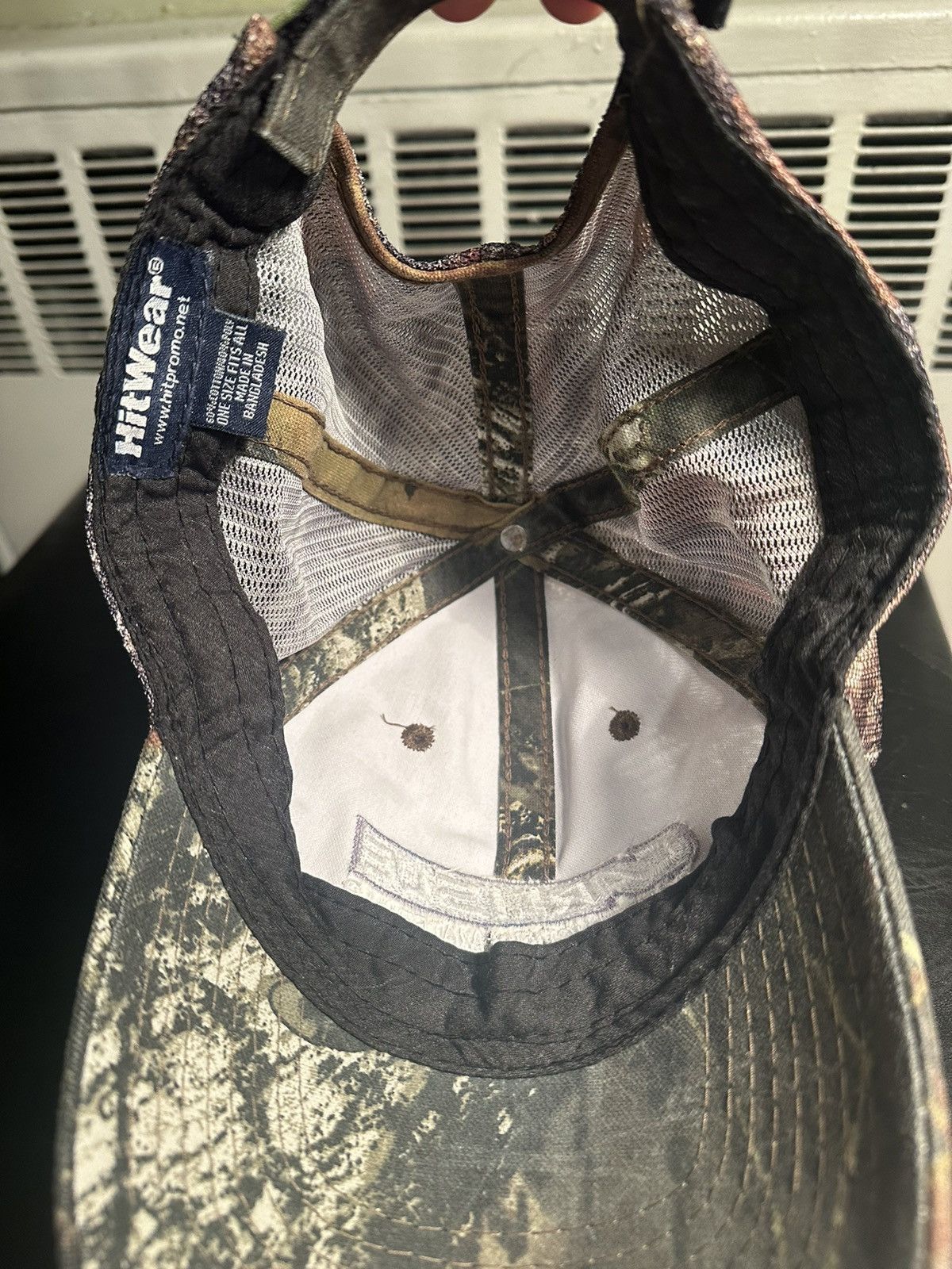 Japanese Brand × Vintage Vintage camo hat sun faded Size ONE SIZE - 6 Thumbnail