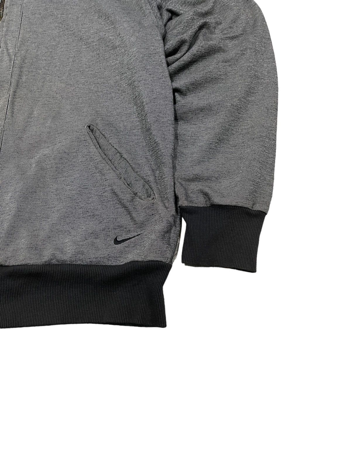 Nike × Vintage Vintage Nike Spellout Logo Zipper Bomber Jacket Size US L / EU 52-54 / 3 - 10 Thumbnail