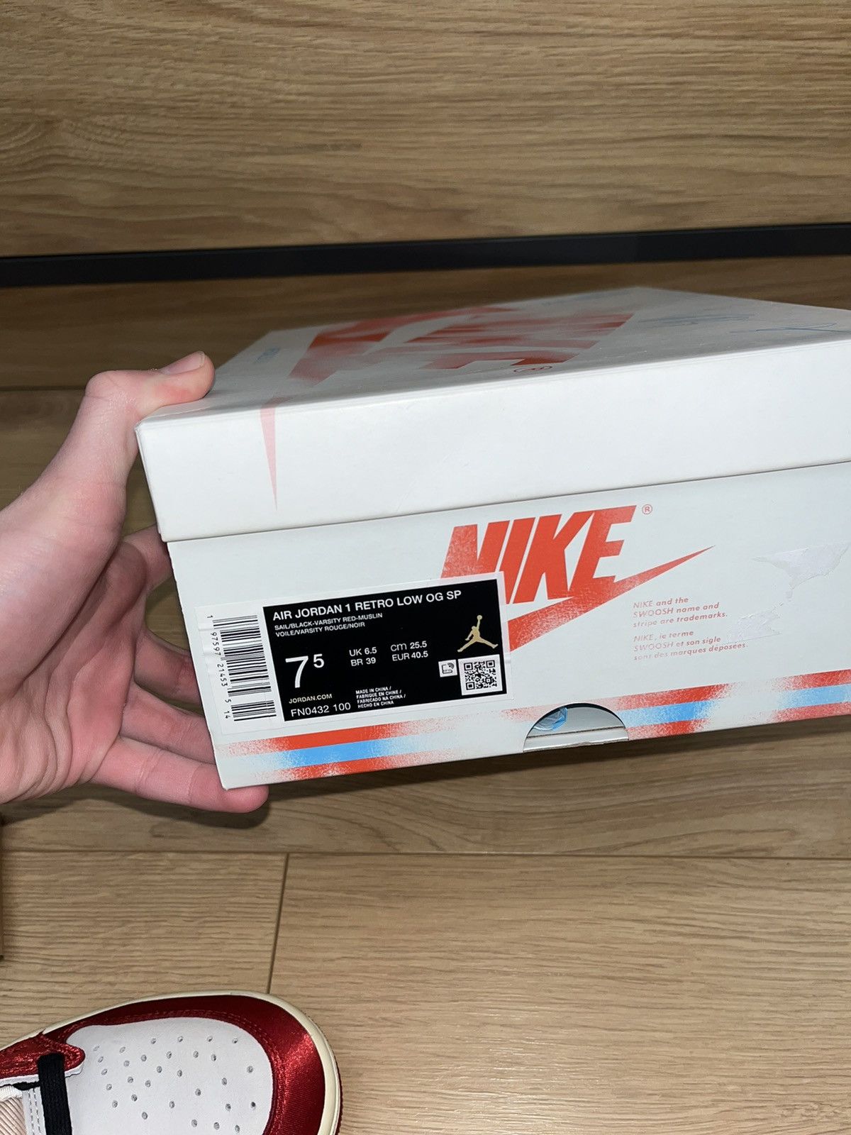 Nike Jordan 1 low og trophy room sp Size US 7.5 / EU 40-41 - 23 Thumbnail