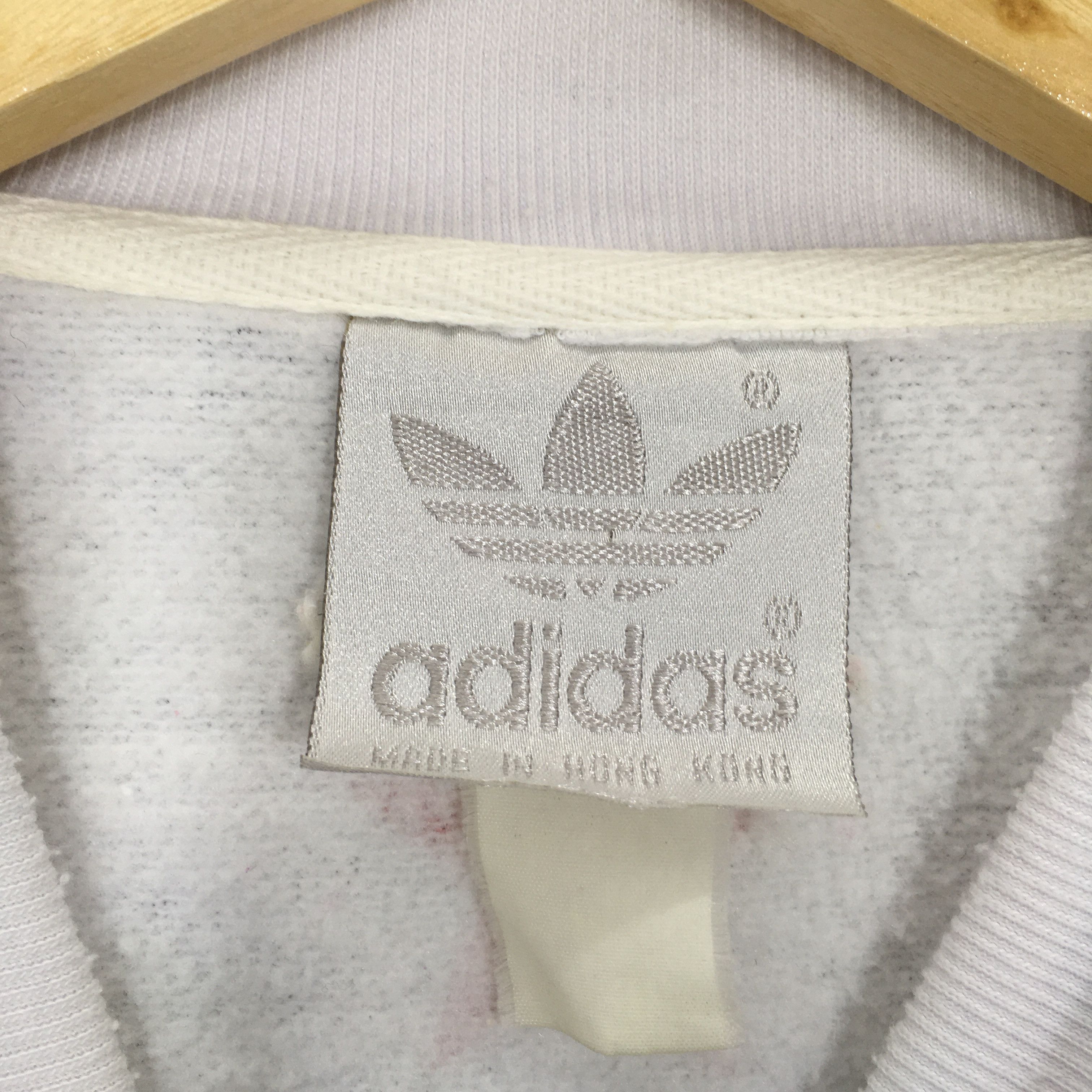 Adidas × USA Olympics × Vintage 1980 RARE Adidas Moscow Olympics Crewneck Sweatshirt White Size US L / EU 52-54 / 3 - 7 Thumbnail