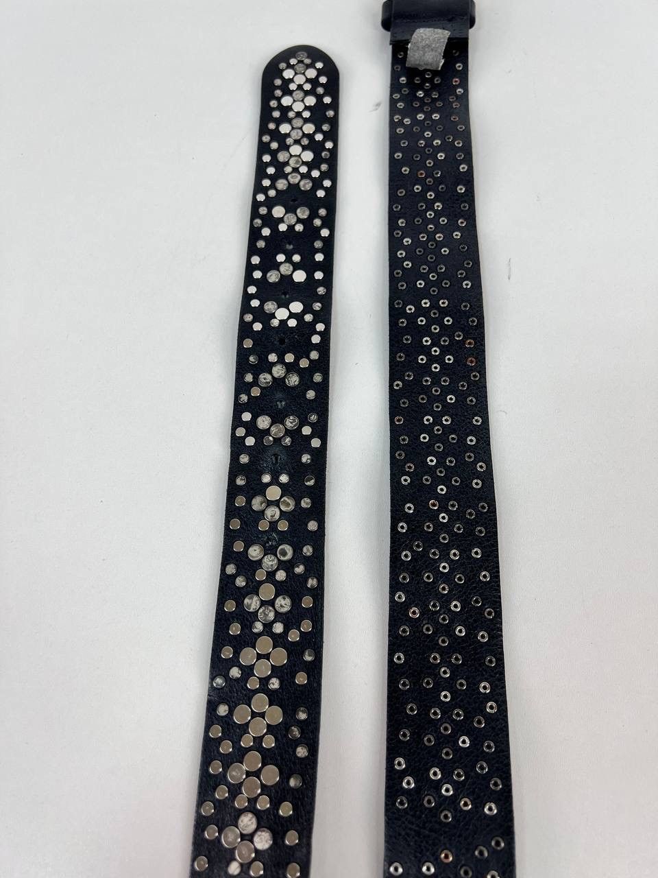 Other Avant Garde vintage metal leather belt Size ONE SIZE - 4 Thumbnail