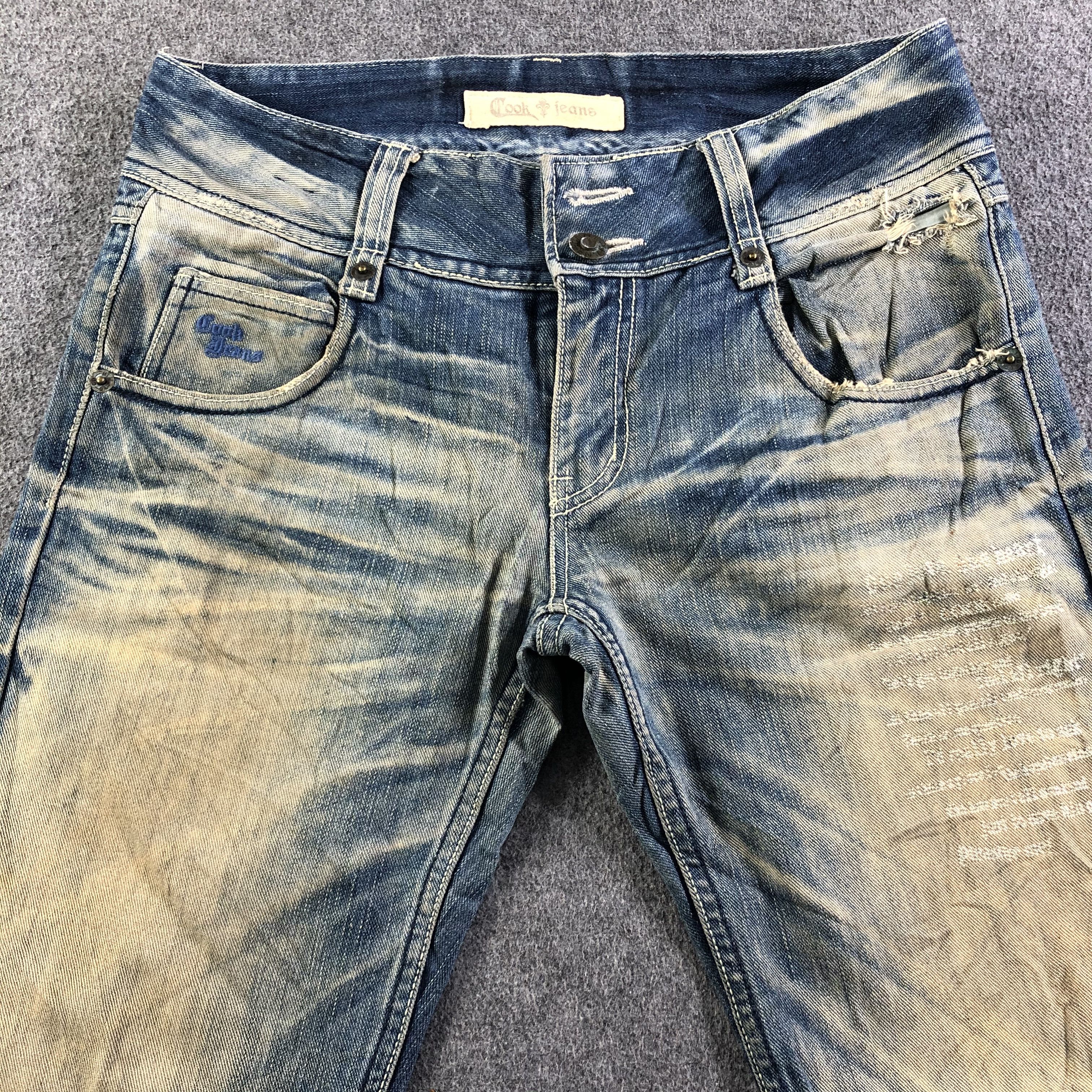 Japanese Brand Vintage Cook Jeans-J3831 Size US 33 - 3 Thumbnail